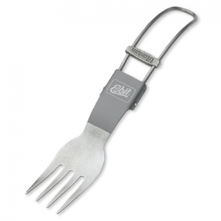 Tacamuri camping - Furculita pliabila Esbit titaniu