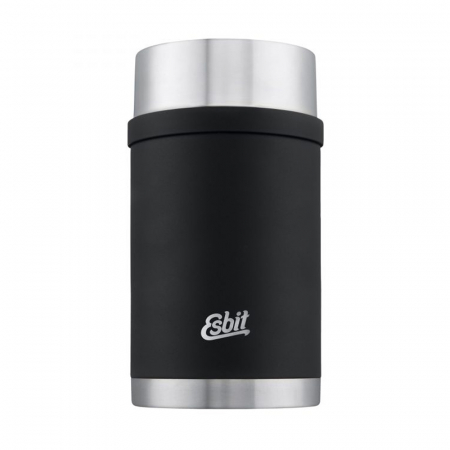 Termosuri - Termos inox pentru mancare solida si supa Esbit Sculptor FJ1000SC-BK, negru, 1 litru
