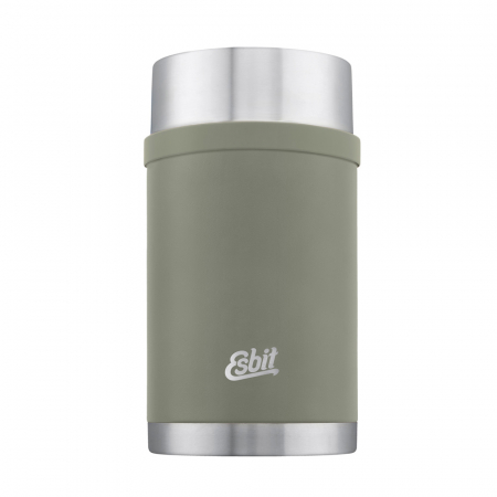 Termosuri - Termos inox pentru mancare solida si supa Esbit Sculptor FJ1000SC-SG, gri, 1 litru