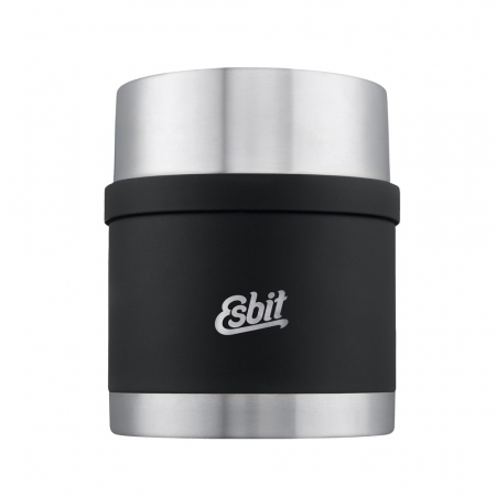 Termosuri - Termos inox pentru mancare solida si supa Esbit Sculptor FJ500SC-BK, negru, 0.5 litri