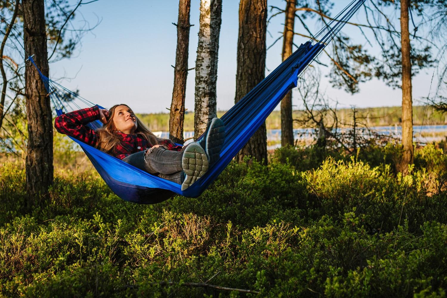 Hamac Amazonas Silk Traveller ocean [5]