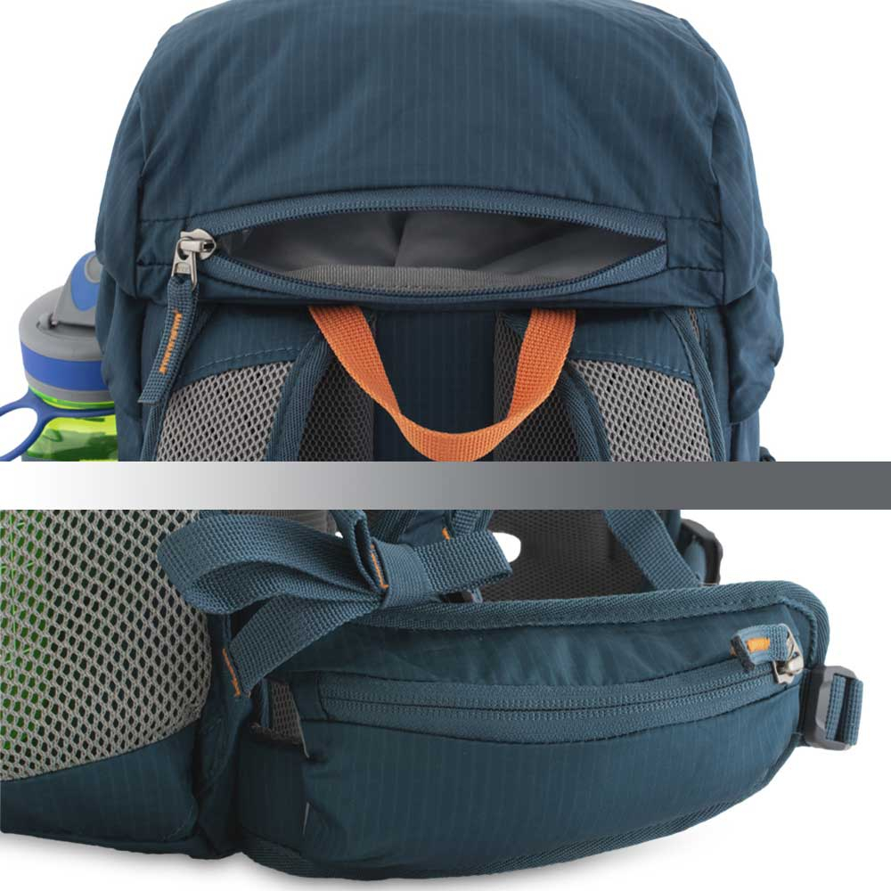 Rucsac copii Pinguin Fly 15 litri petrol [5]