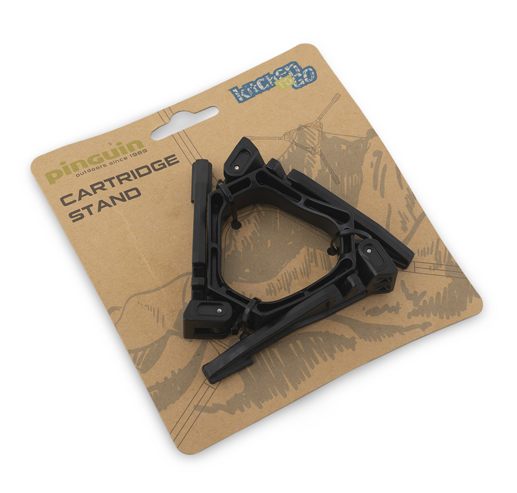 Suport butelie Pinguin Cartridge Stand negru [2]