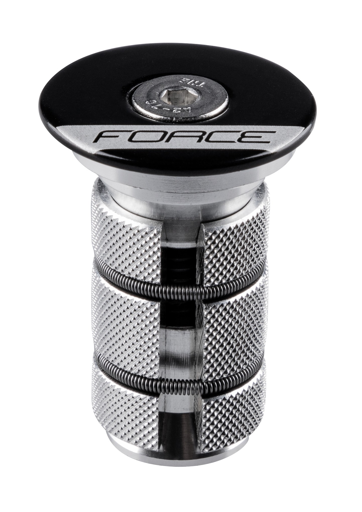 Cuvete furca - Capac cu floare Force 1 1/8 32mm Pentru Gat Furca Carbon (Nuca Expandabila)