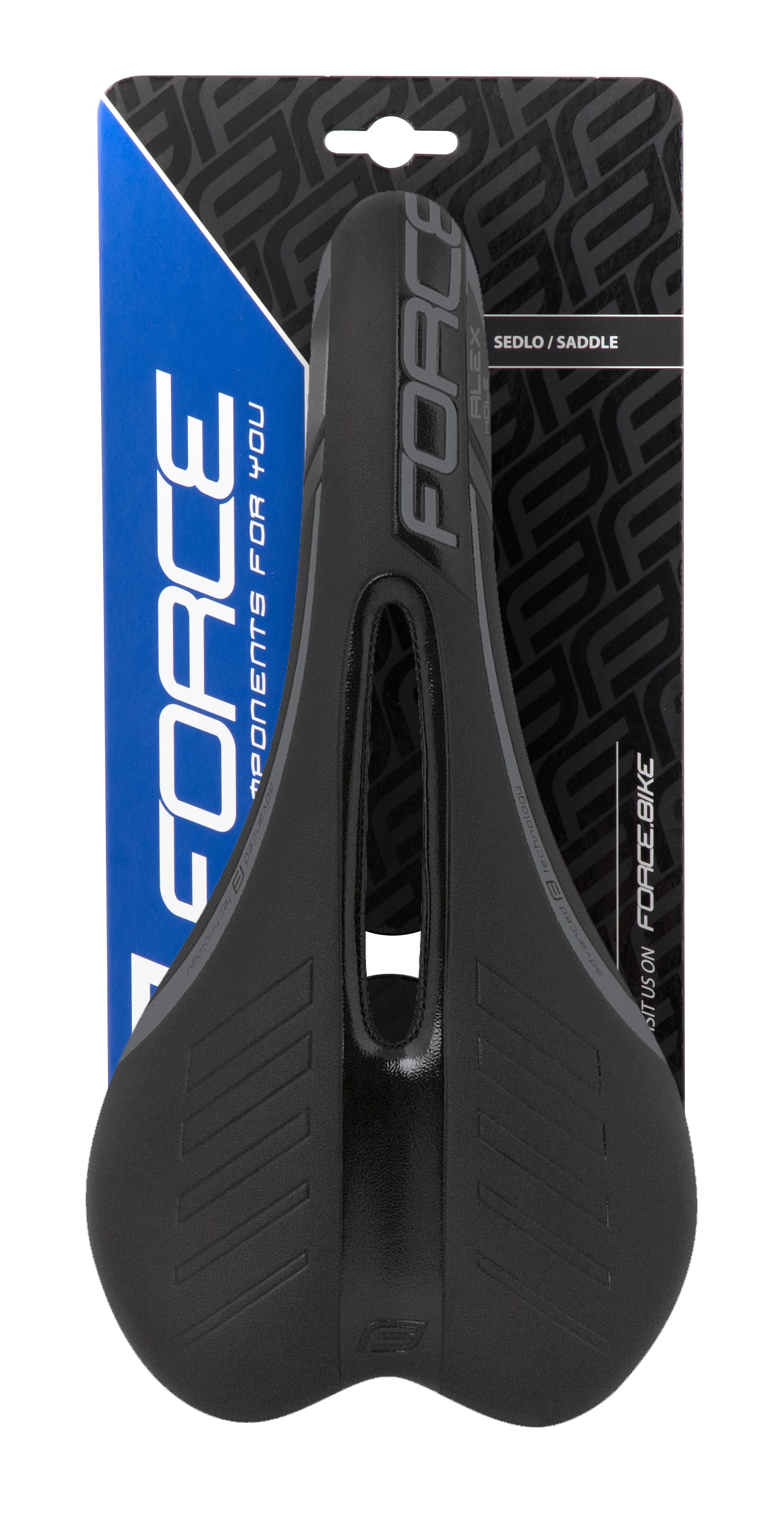 Sa bicicleta Force Alex Hole Sport Negru/Alb [2]