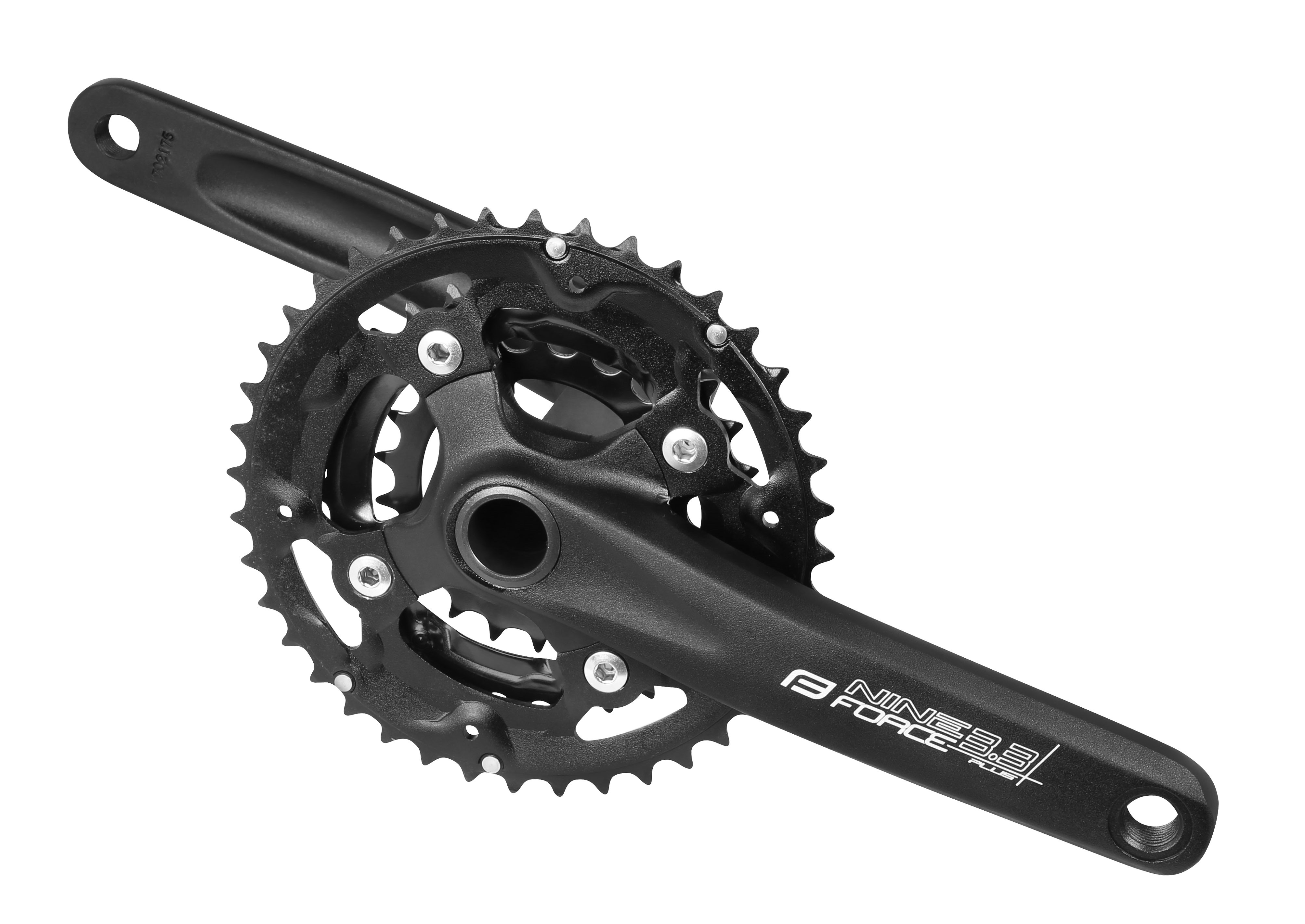 Angrenaje pedaliere - Angrenaj pedalier Force Nine 3.3+ Al, brate 175mm, 40/30/22T