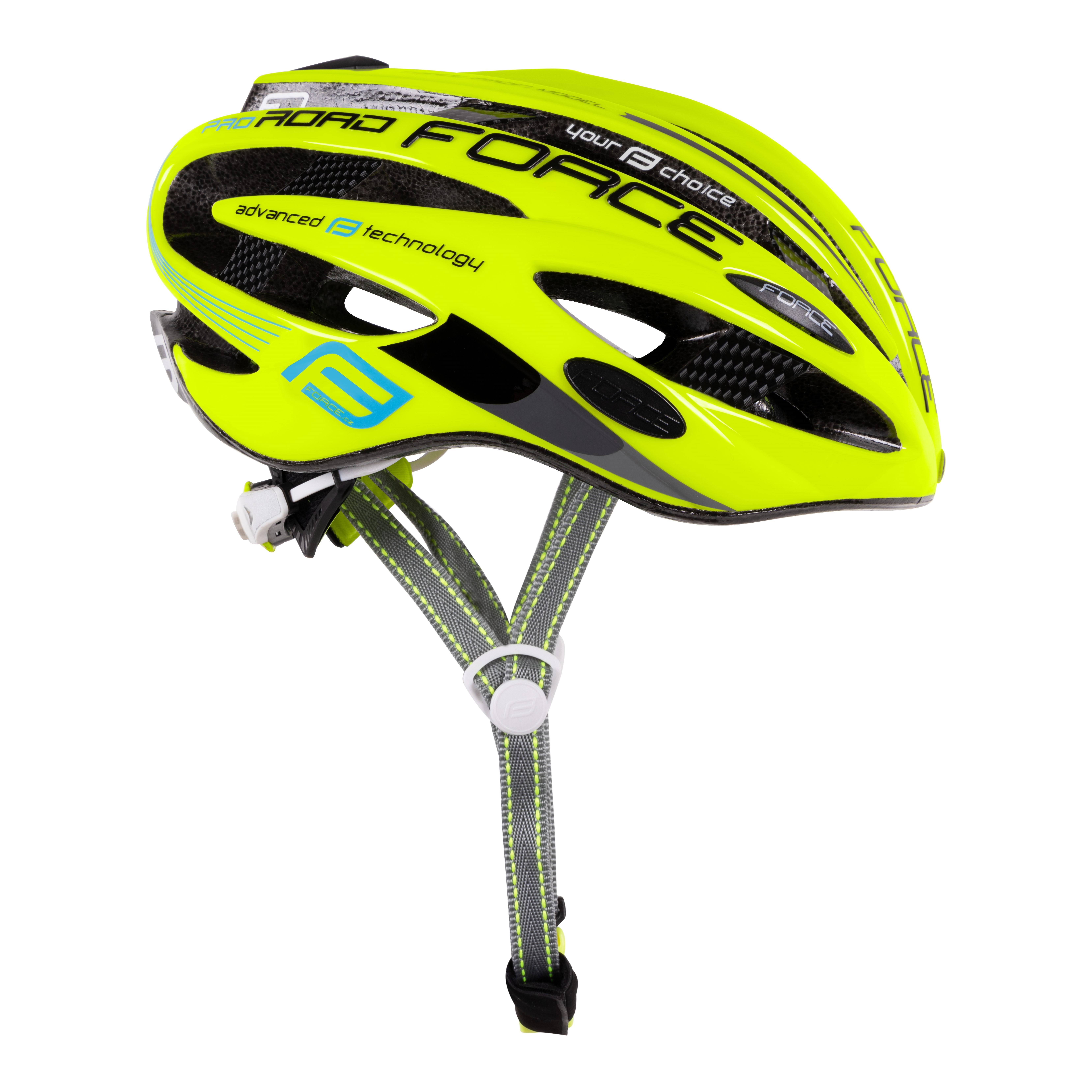 Casca Force Road PRO, galben fluo, S/M (54-58cm) [3]
