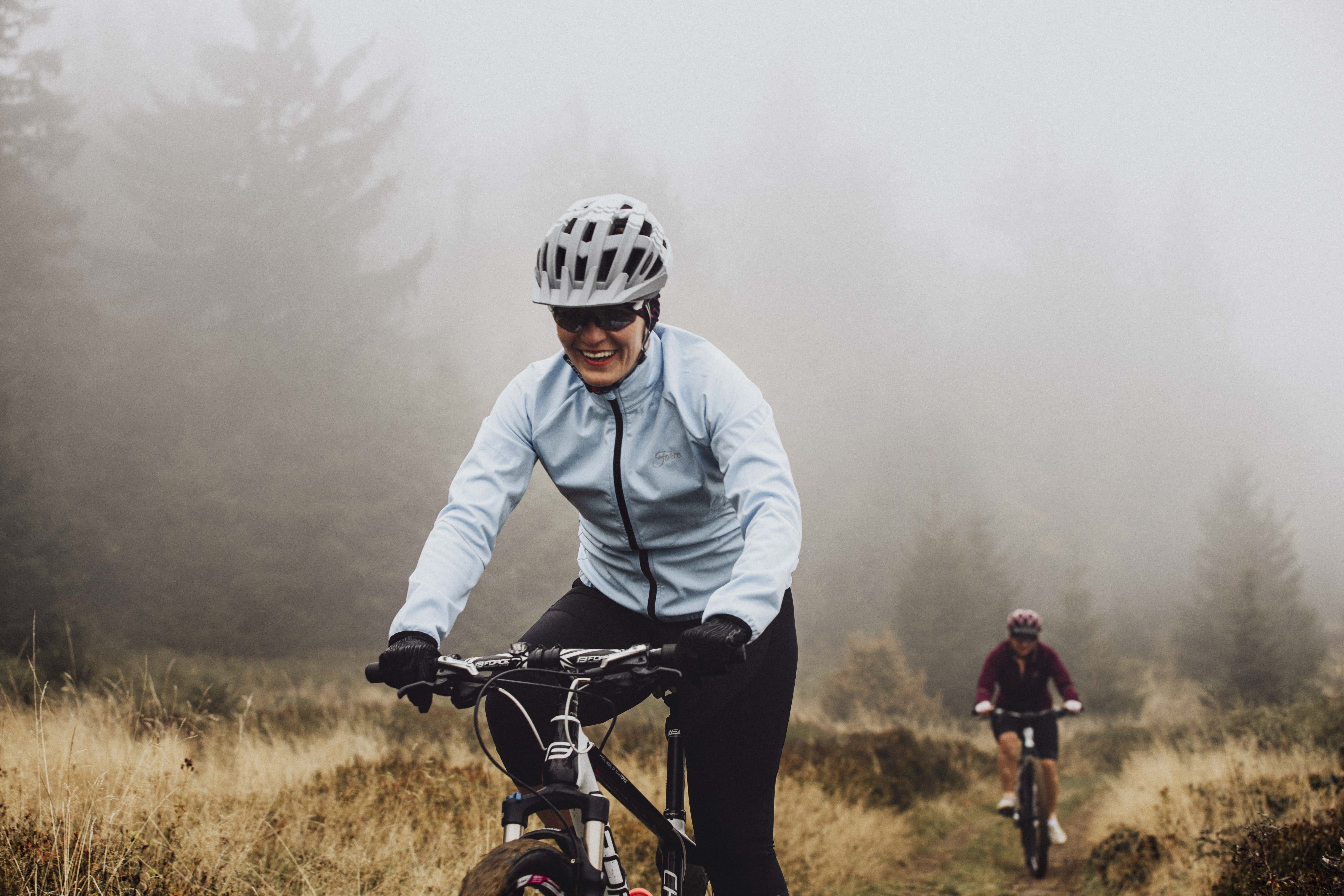 Casca Force Corella MTB gri/alb L/XL [8]