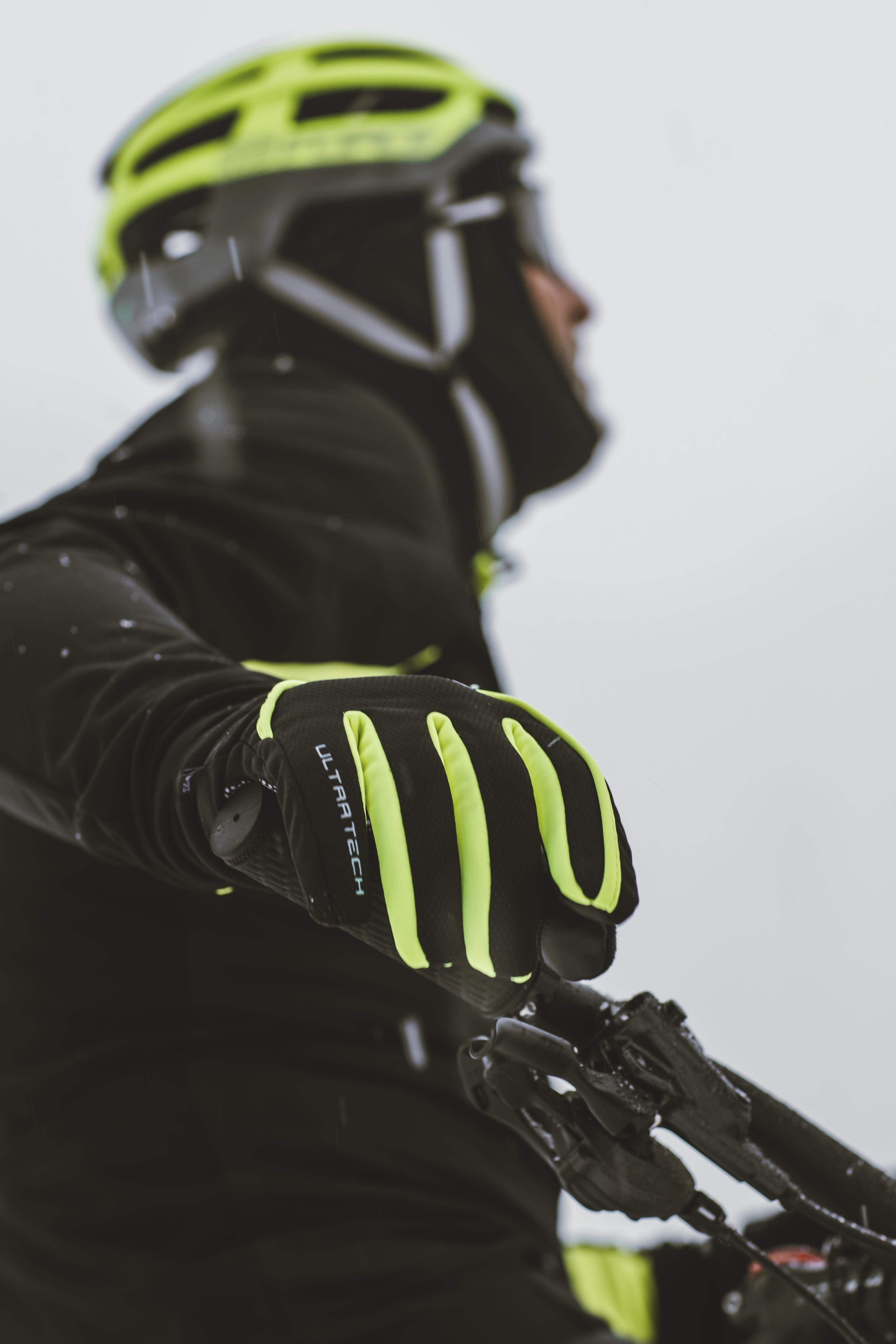 Manusi iarna Force Ultra Tech negru/fluo S [3]