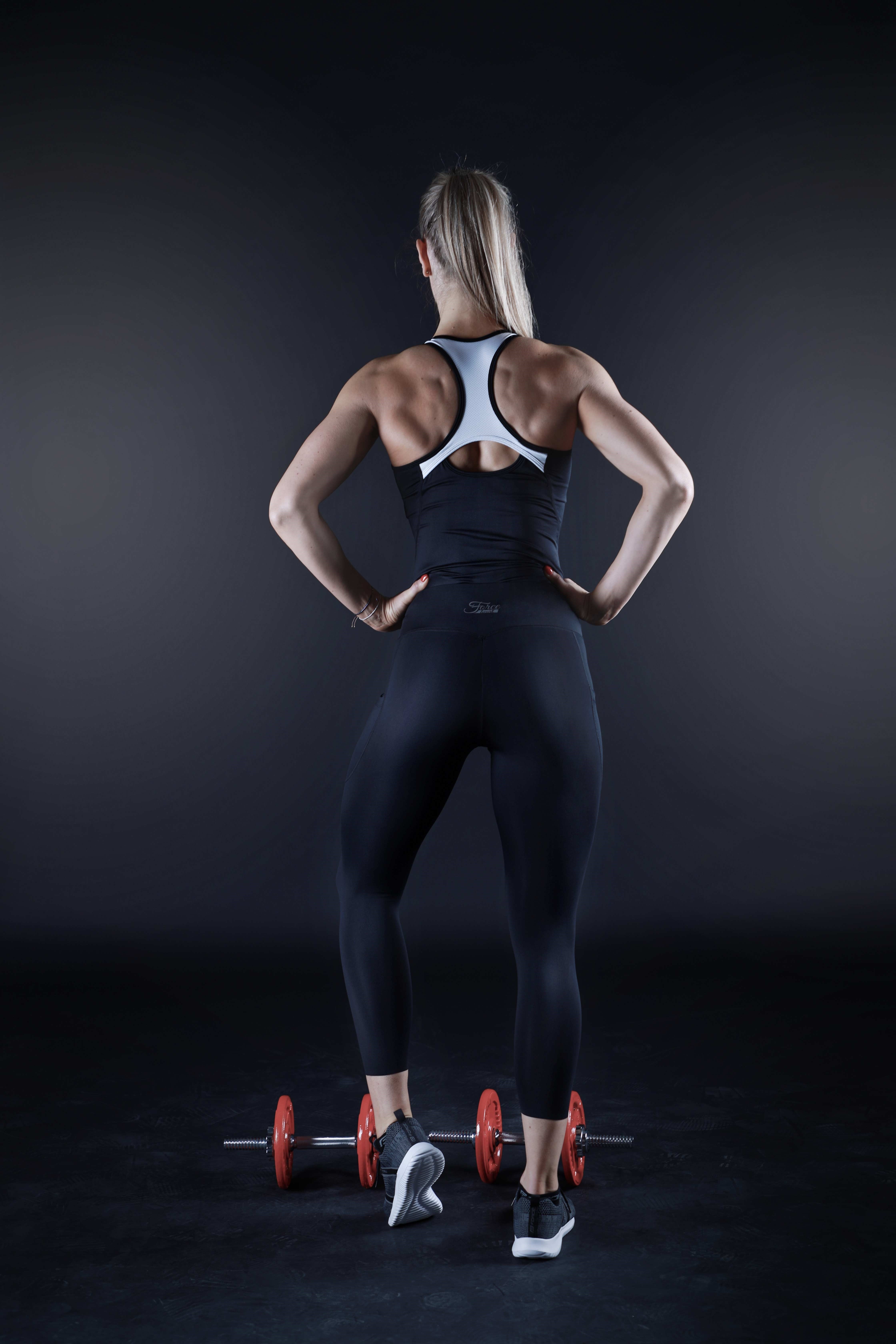 Maieu cu bustiera Force Chance Lady, de dama, Negru M [5]