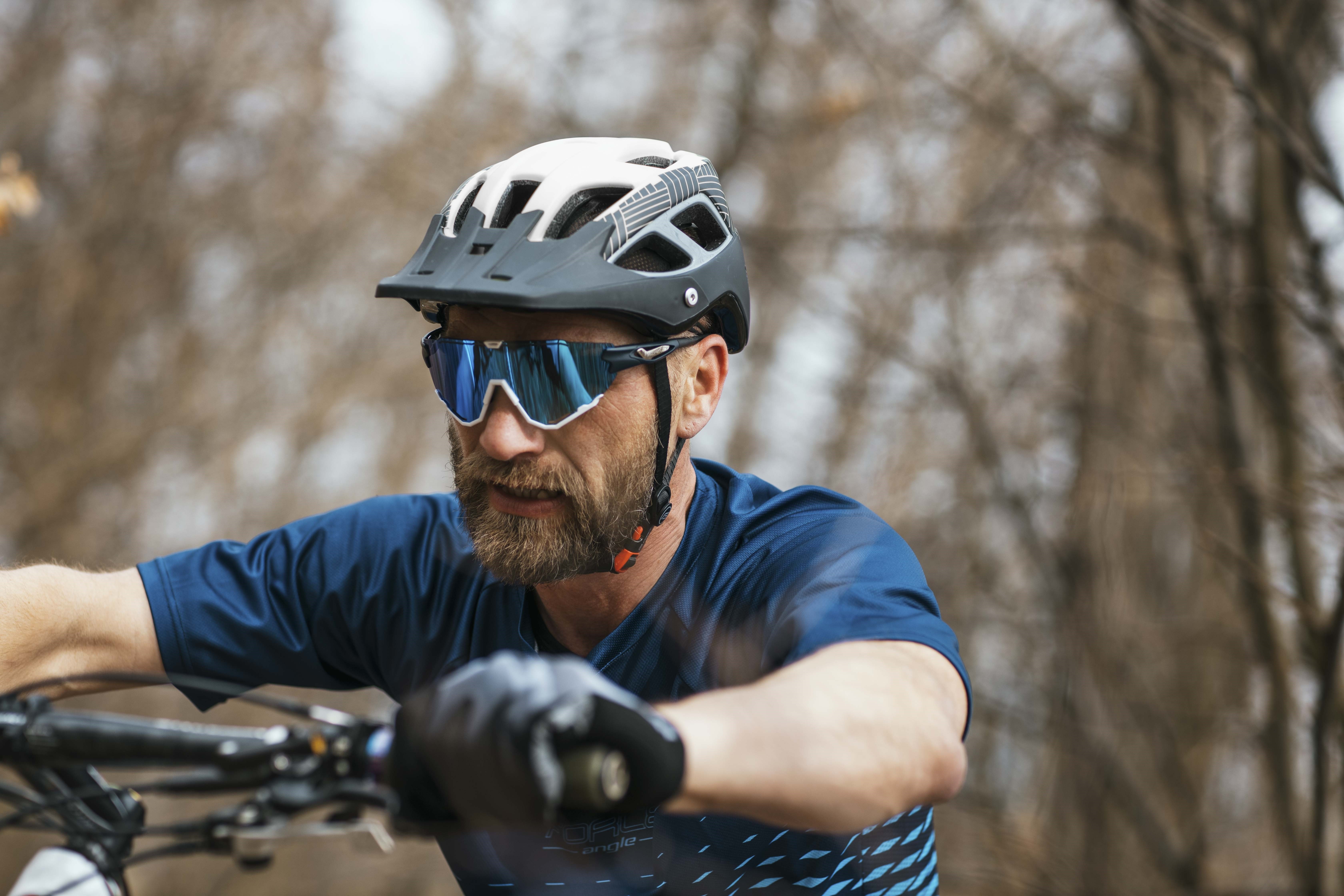 Ochelari Force Creed albastru/alb, lentila revo albastra [8]