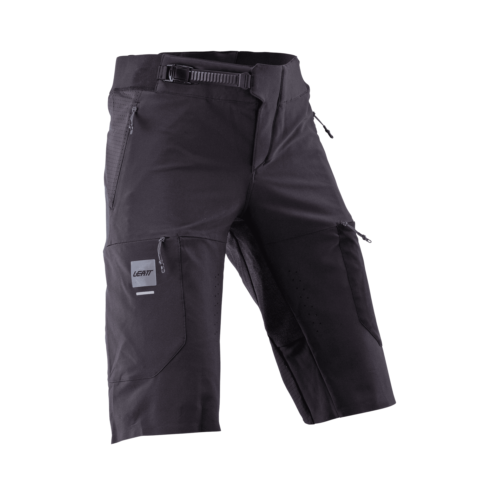 Imbracaminte ciclism - Pantaloni scurti Leatt MTB Gravity 4.0 Ghost Black L