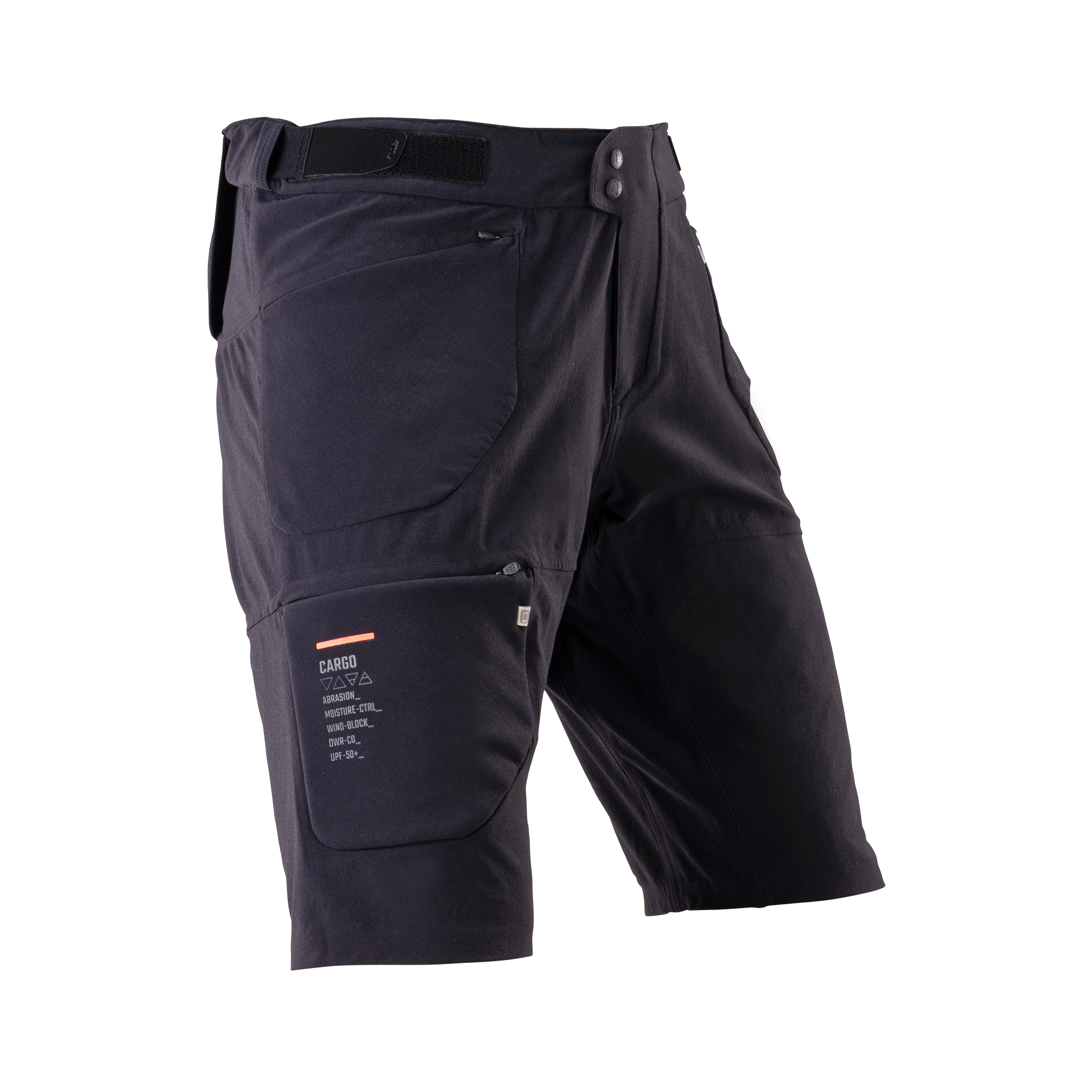 Pantaloni scurti Leatt MTB Trail 6.0 Cargo Ghost Black M [1]