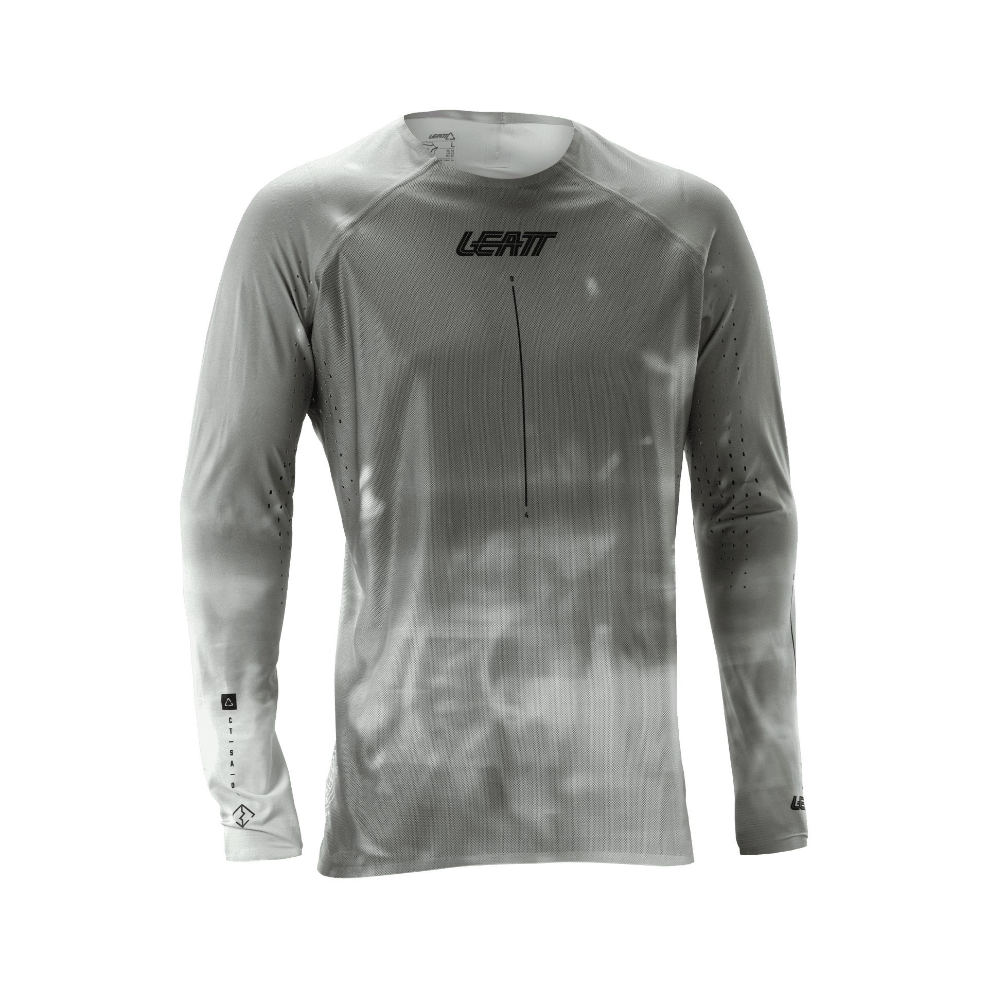 Imbracaminte ciclism - Tricou Leatt MTB Gravity 5.0 Granite Gray L