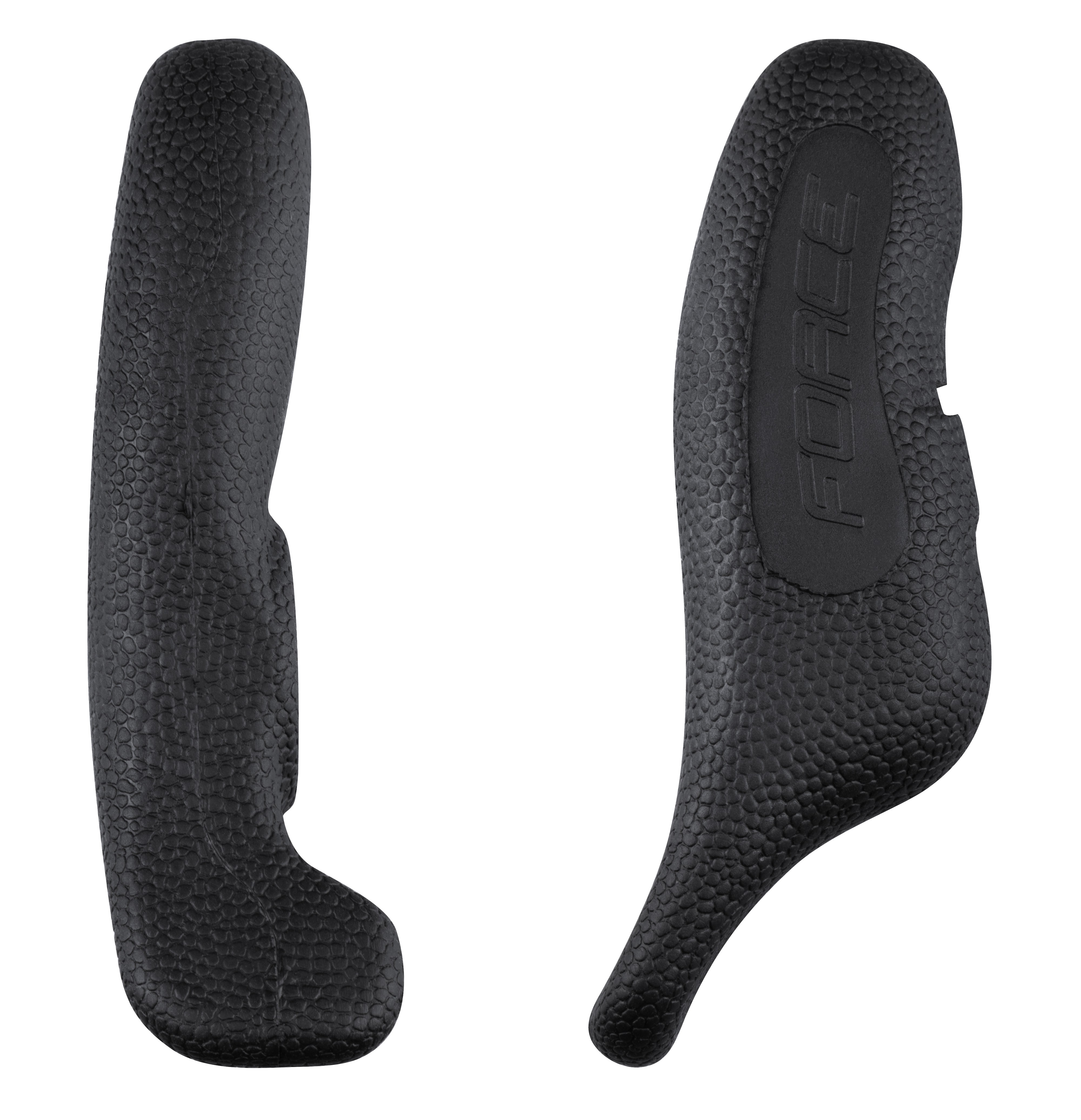 Extensii ghidon Force Rab AL 12cm cauciuc negru [1]