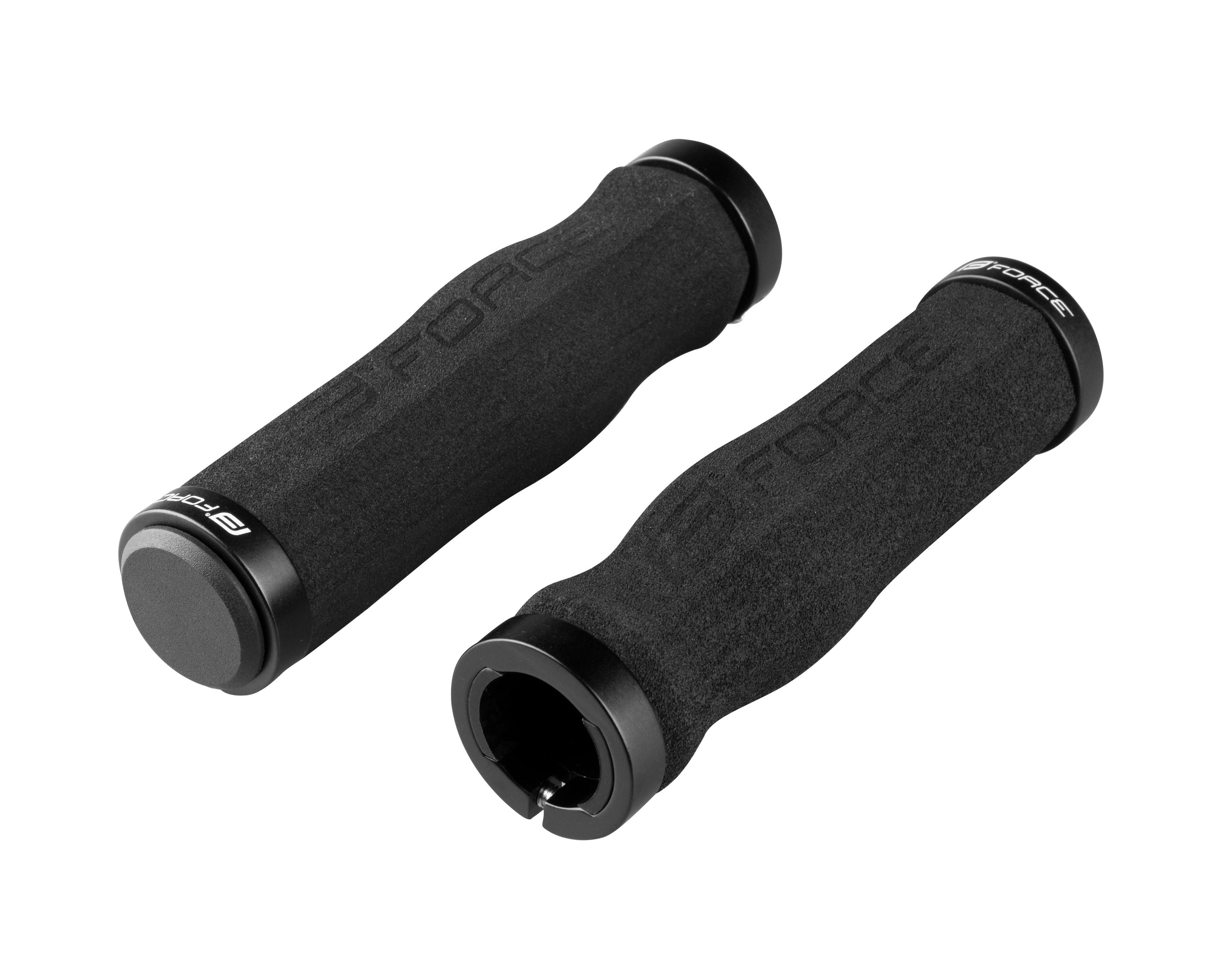 Mansoane bicicleta - Mansoane Force spuma cu colier fixare negre