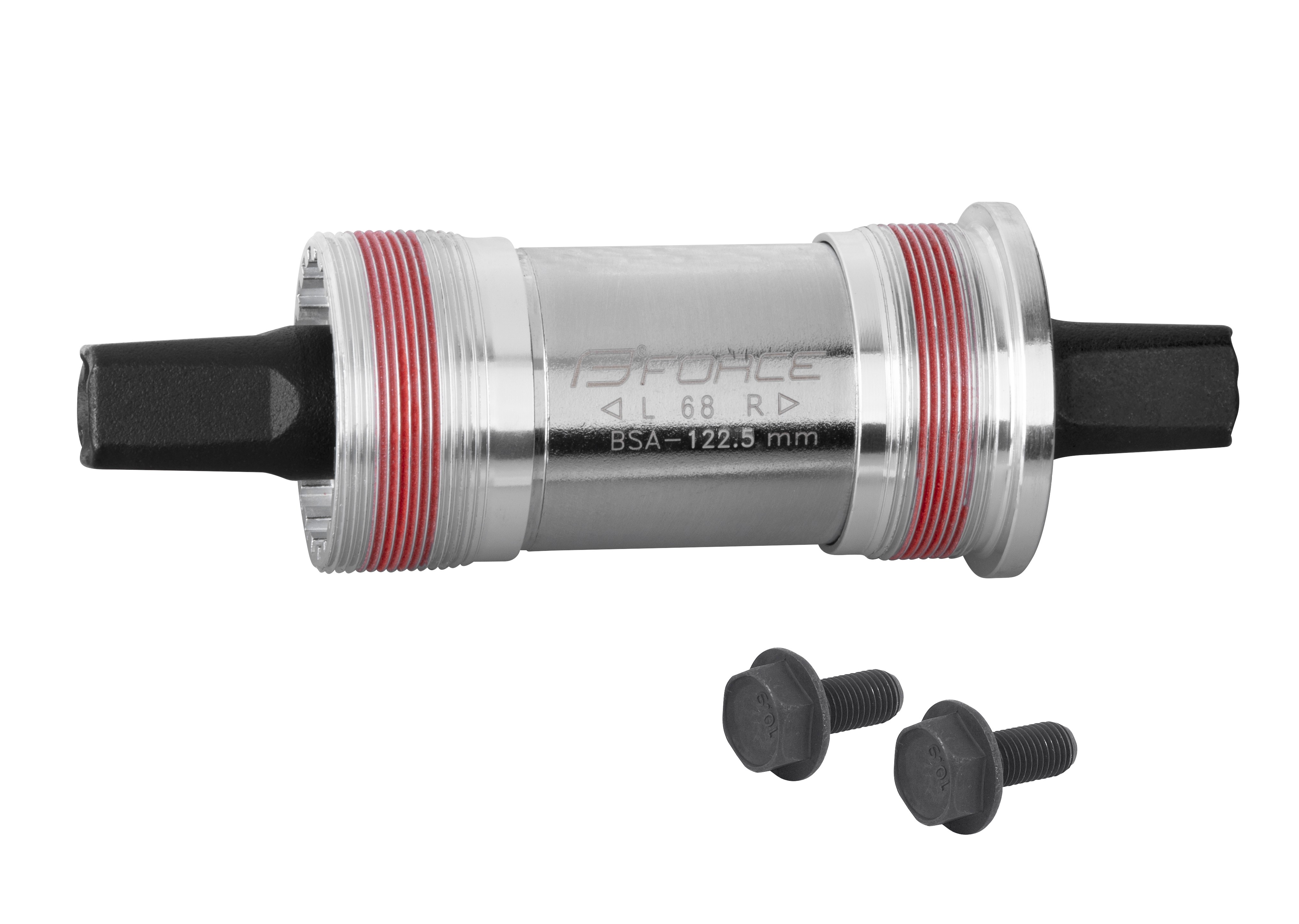 Butuci pedalieri - Butuc pedalier Force BSA 122.5 mm cupe aluminiu