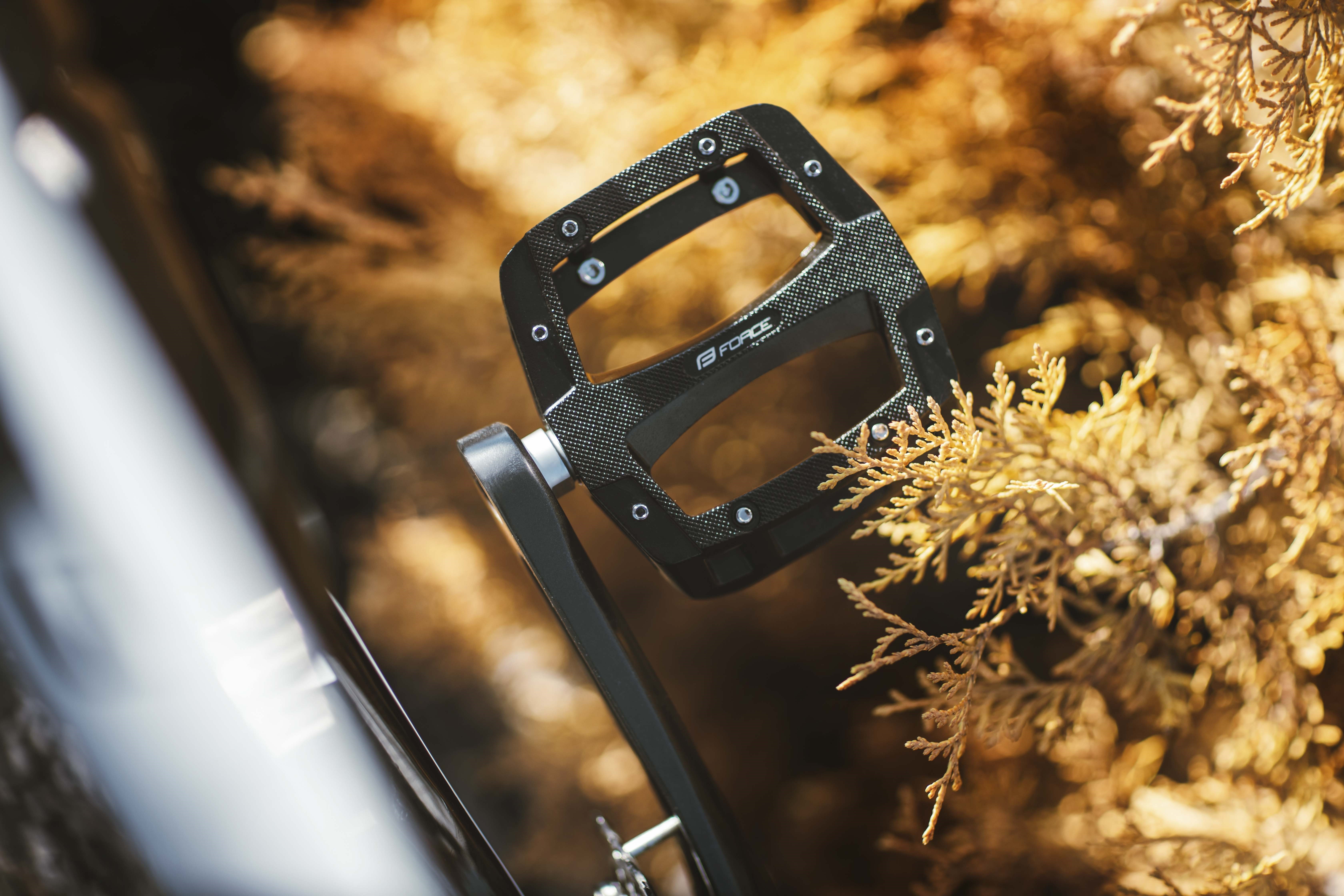 Pedale Force BMX/Downhill aluminiu, negre [2]