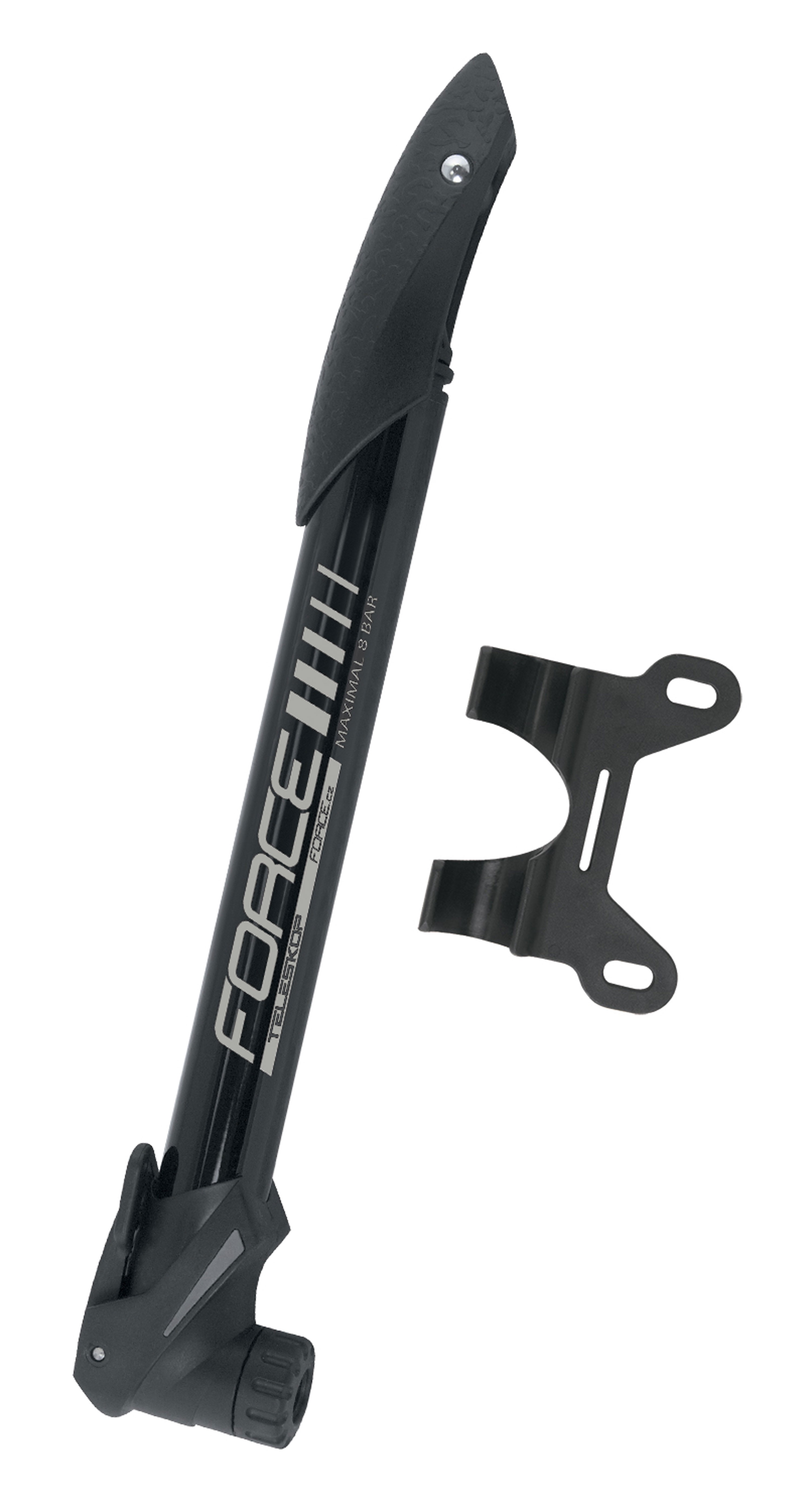 Pompe - Mini pompa telescopica Force Teleskop AL, negru