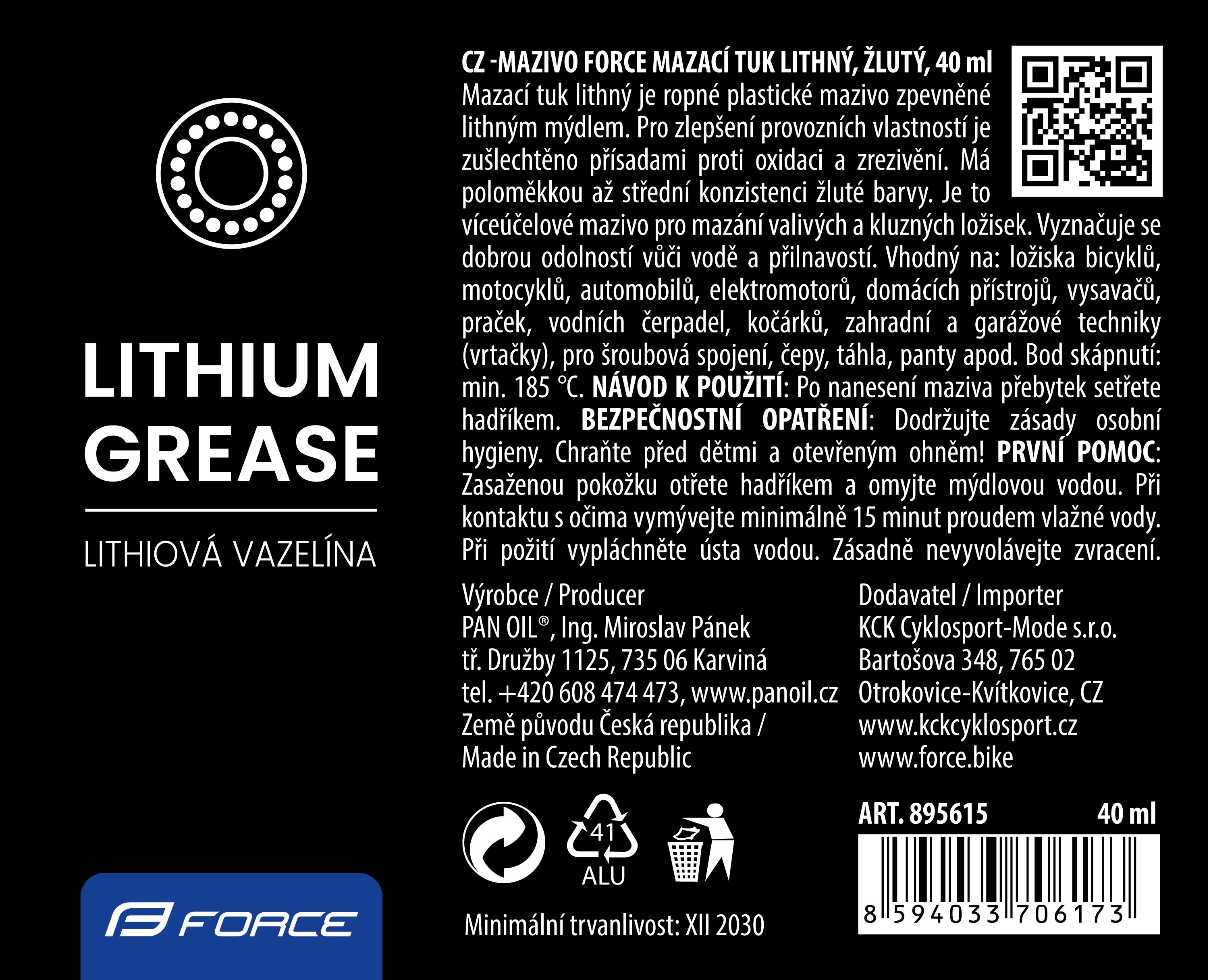 Vaselina Force tub 40 ml [2]