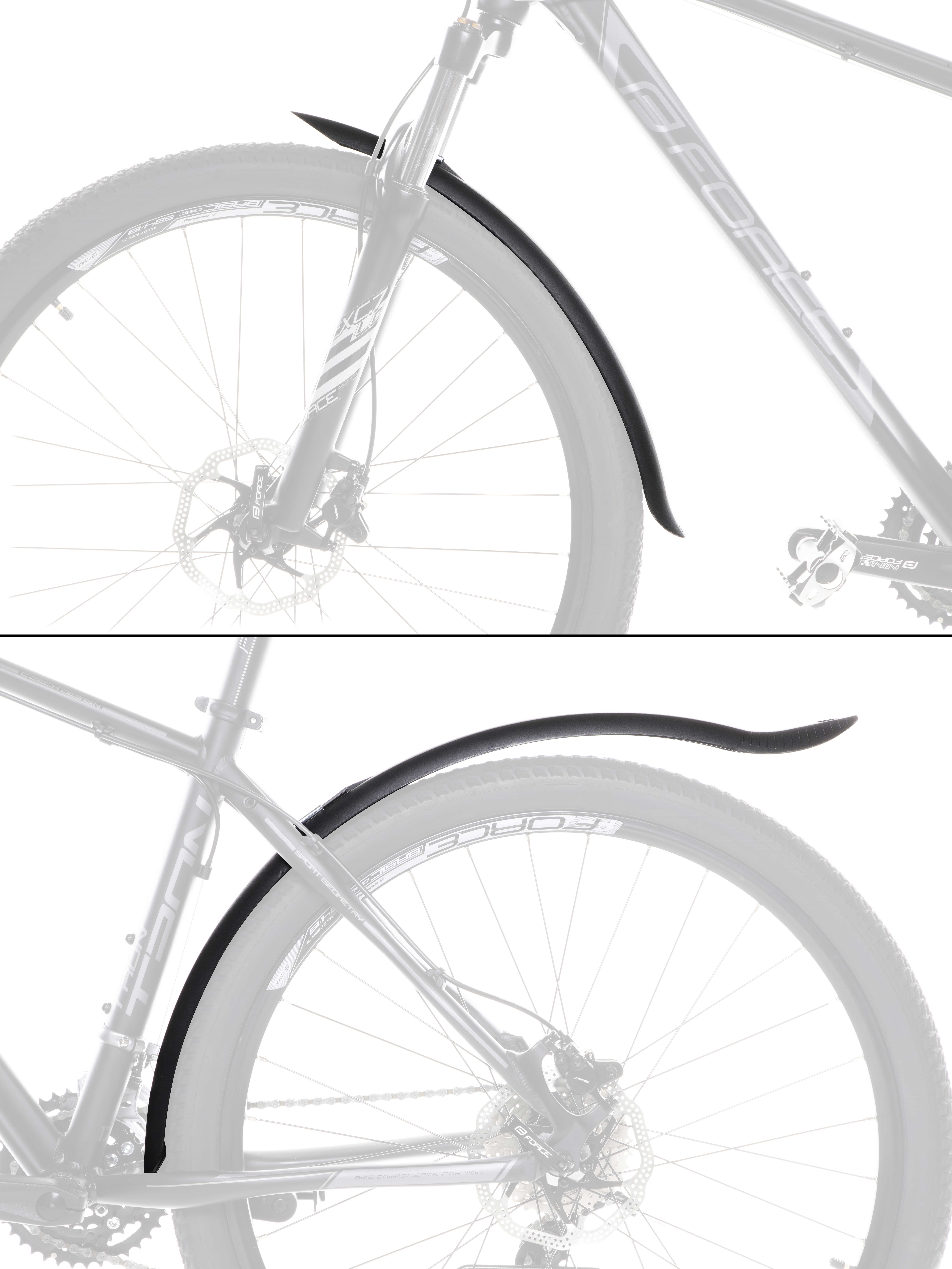 Aparatori Force 26-28 plastic negre [3]