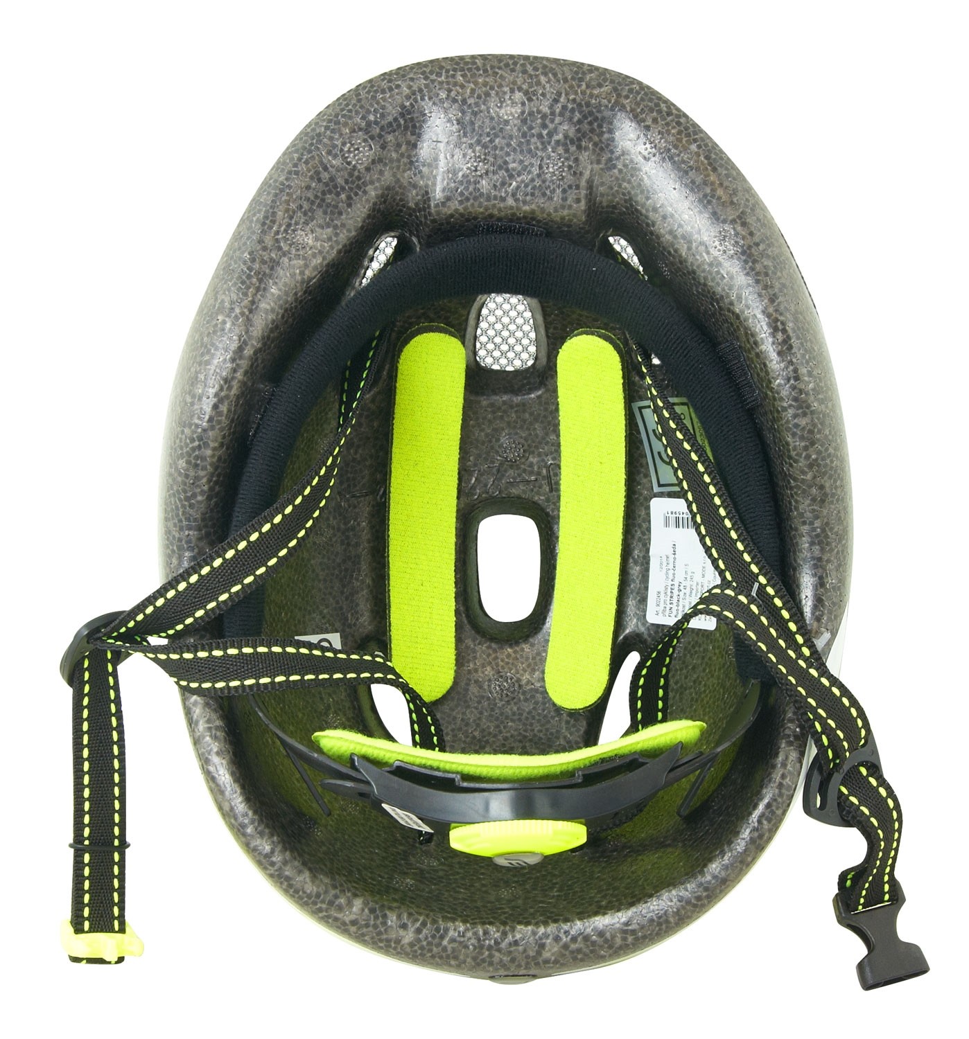 Casca copii Force Fun Stripes Fluo/Negru/Gri S [5]