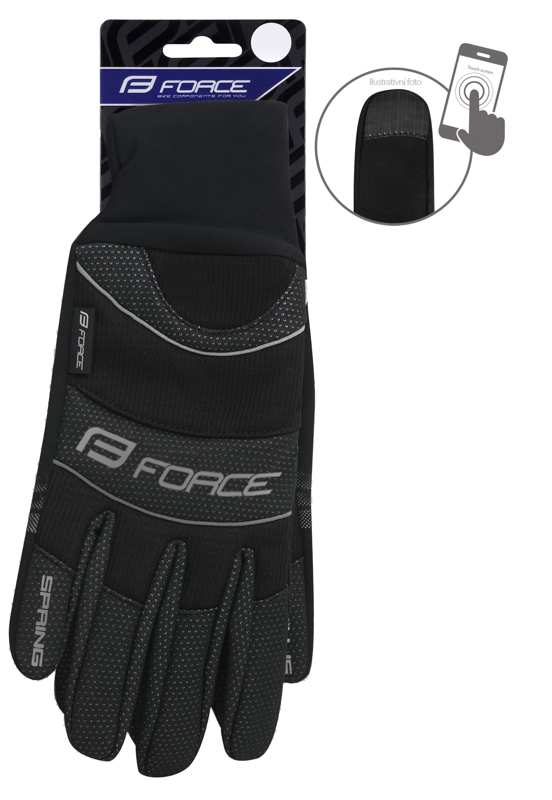 Manusi Force Windster primavara negre S [4]