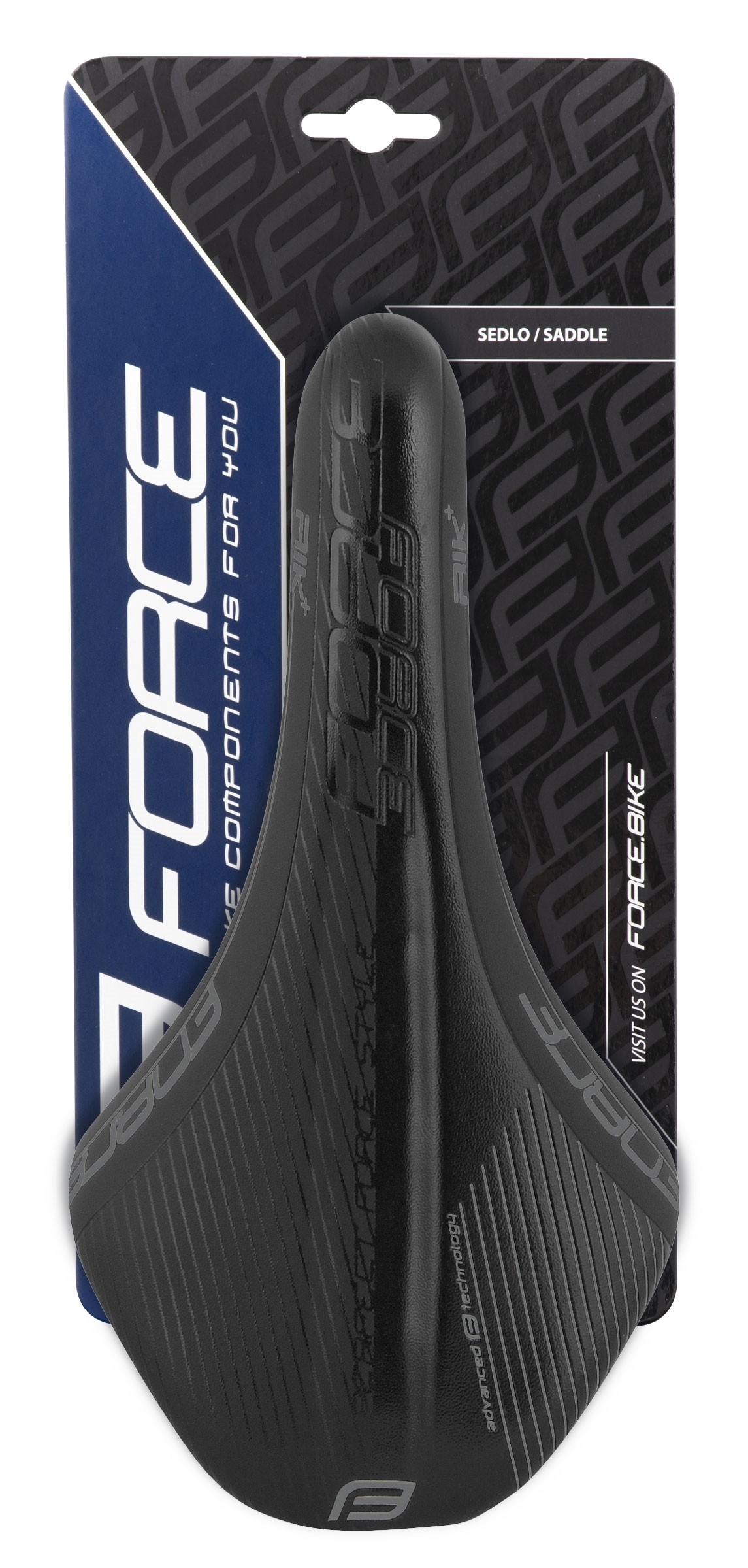 Sa bicicleta Force Rik+ Sport, Negru Mat/lucios [5]