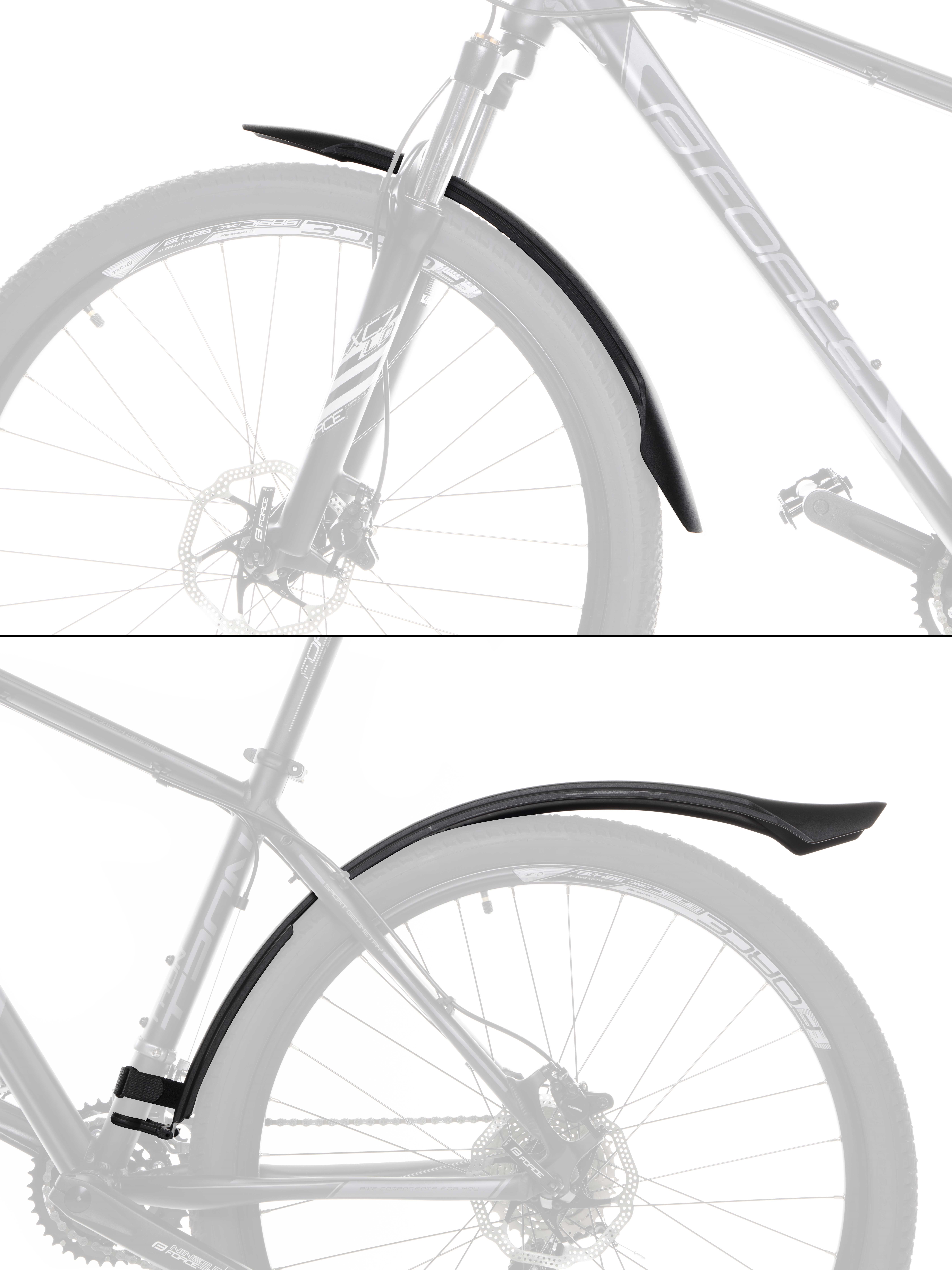 Set aparatori Force Grand 24-29 plastic negre [3]