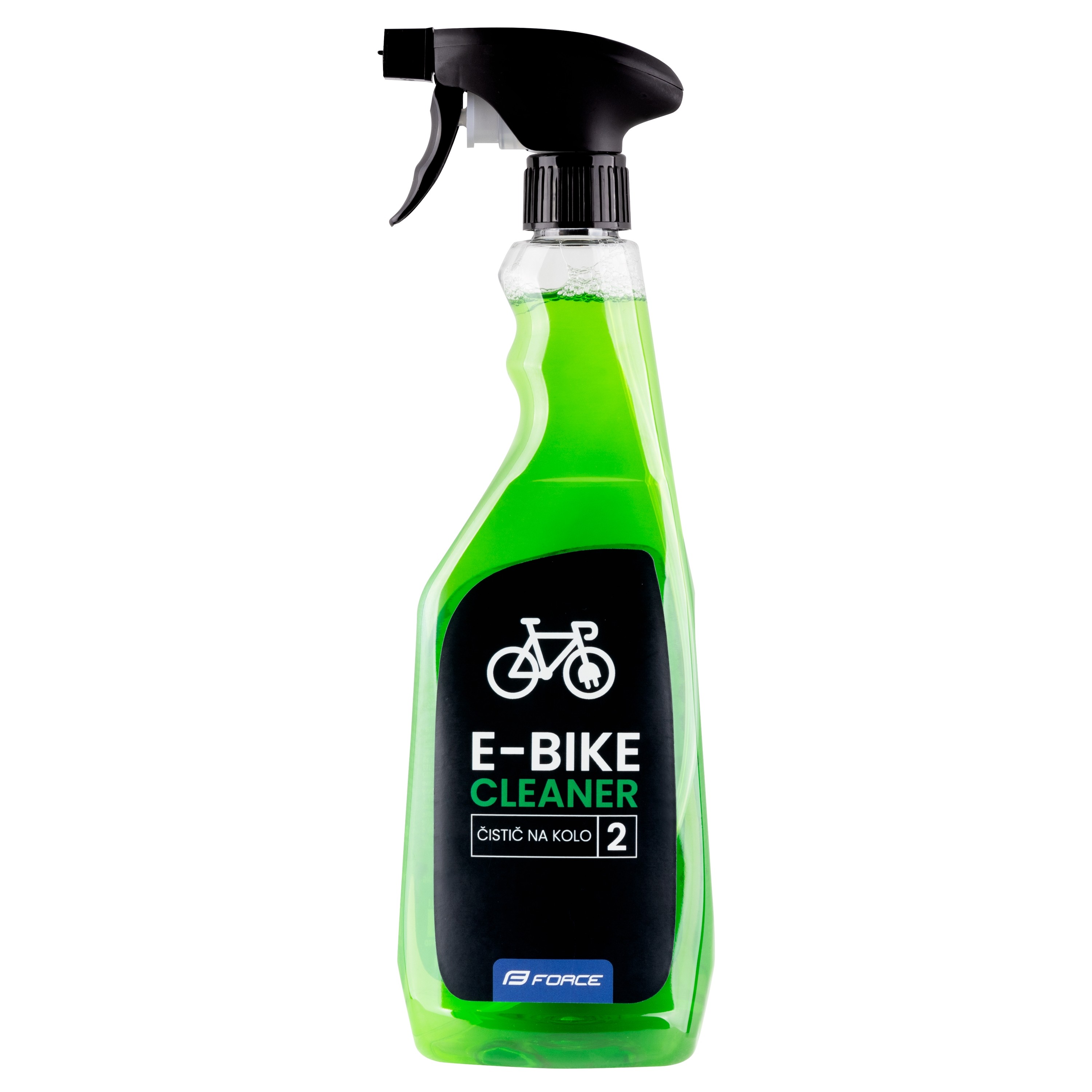 Articole de Intretinere - Solutie curatare Force E-Bike cu pulverizator 0.75L verde