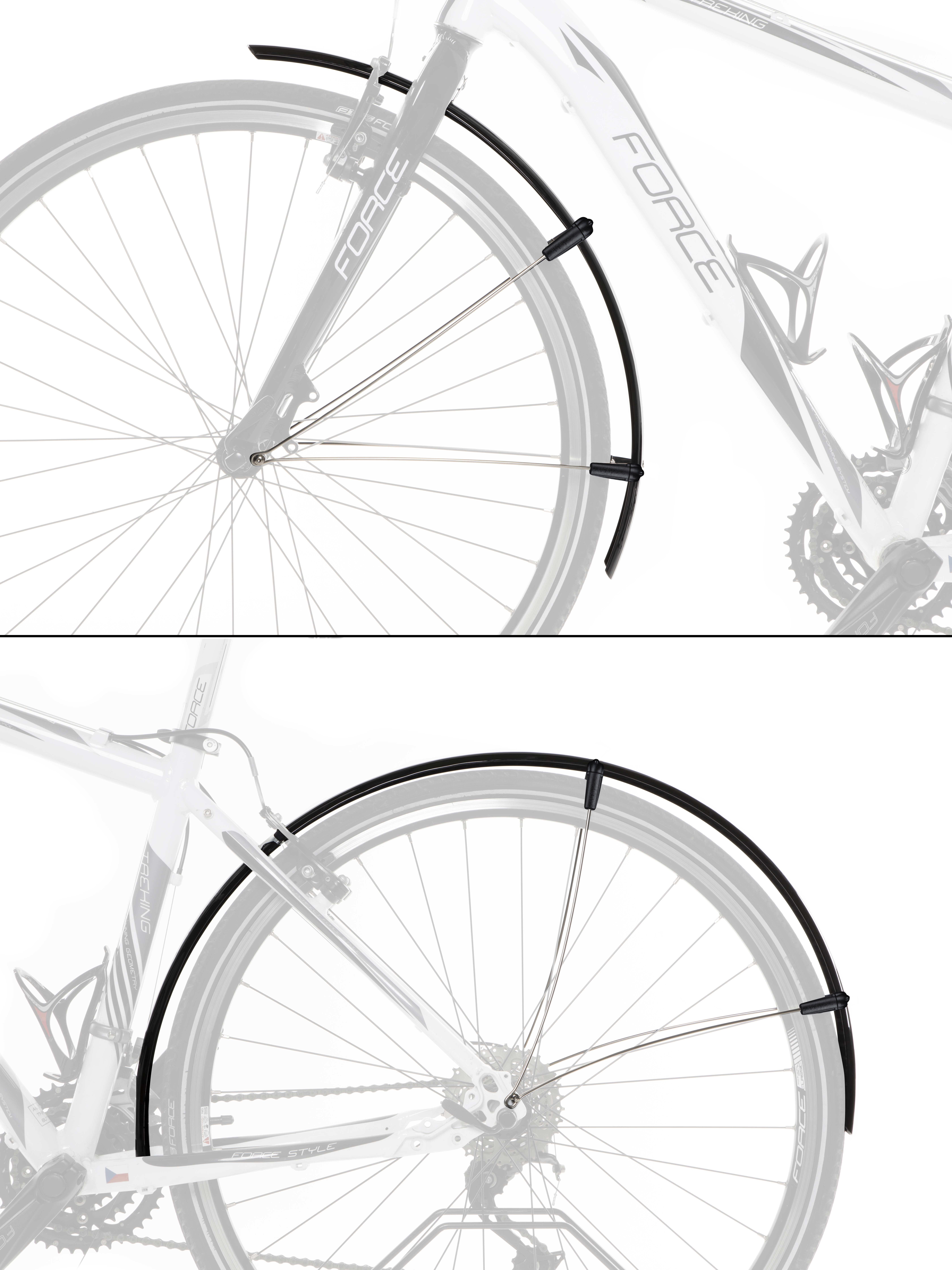 Set aparatori Force AluFlex road 28 Negre [2]