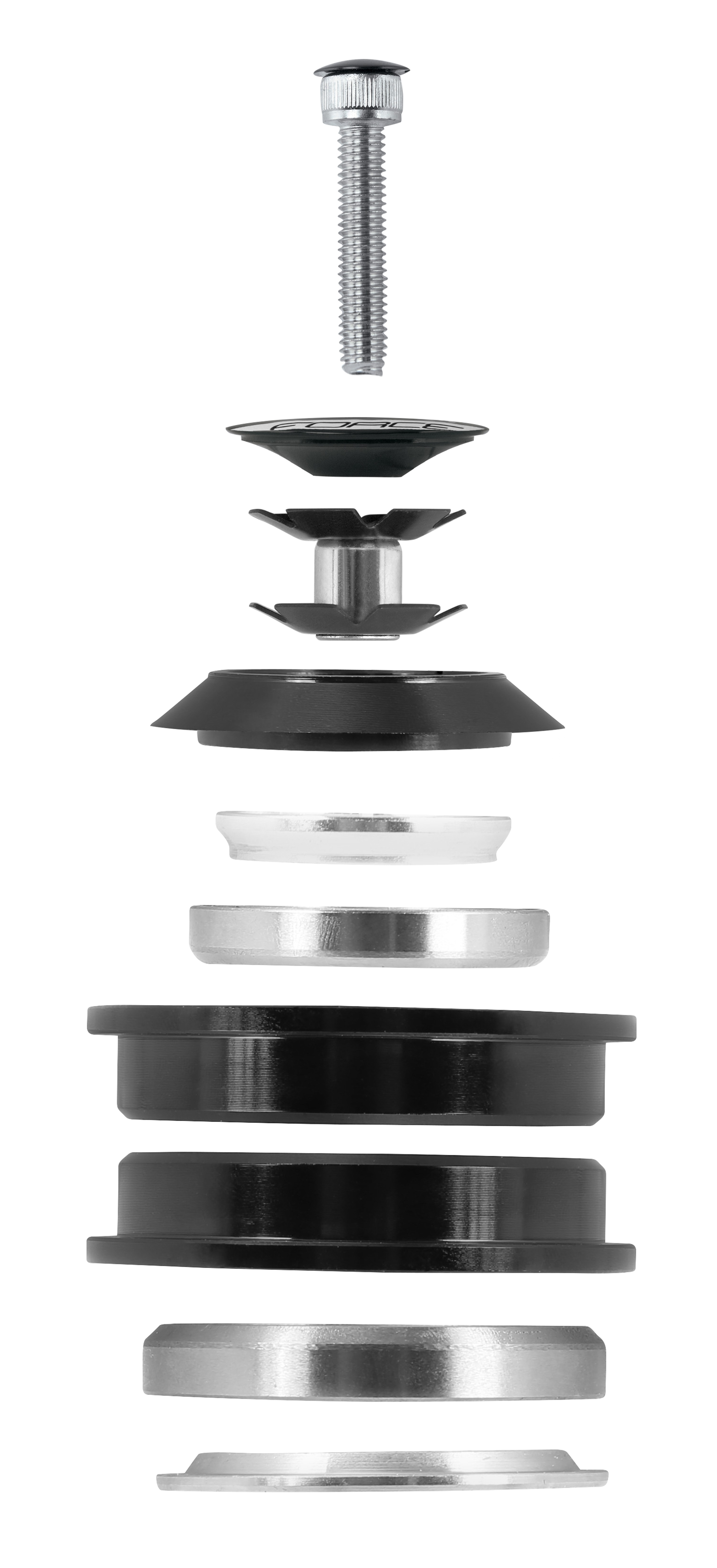 Cuvetarie Force ahead 1.1/8" Al Black [2]