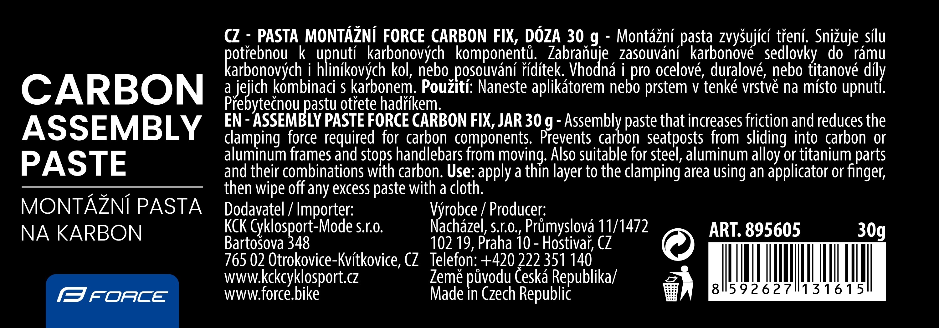 Pasta Force Carbon Fix, 30g [3]