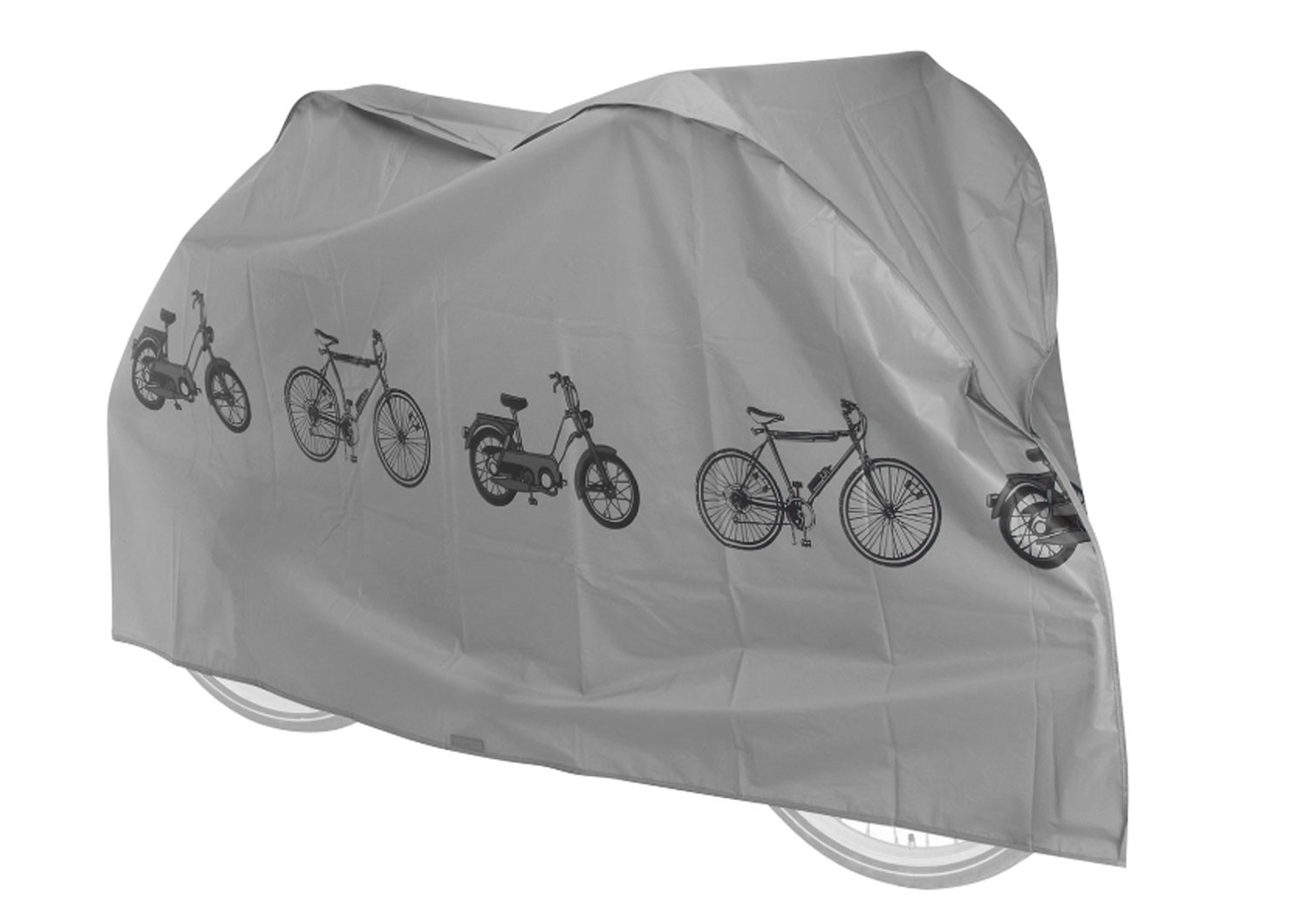 Husa Bicicleta Force 220x120x68cm, Silver