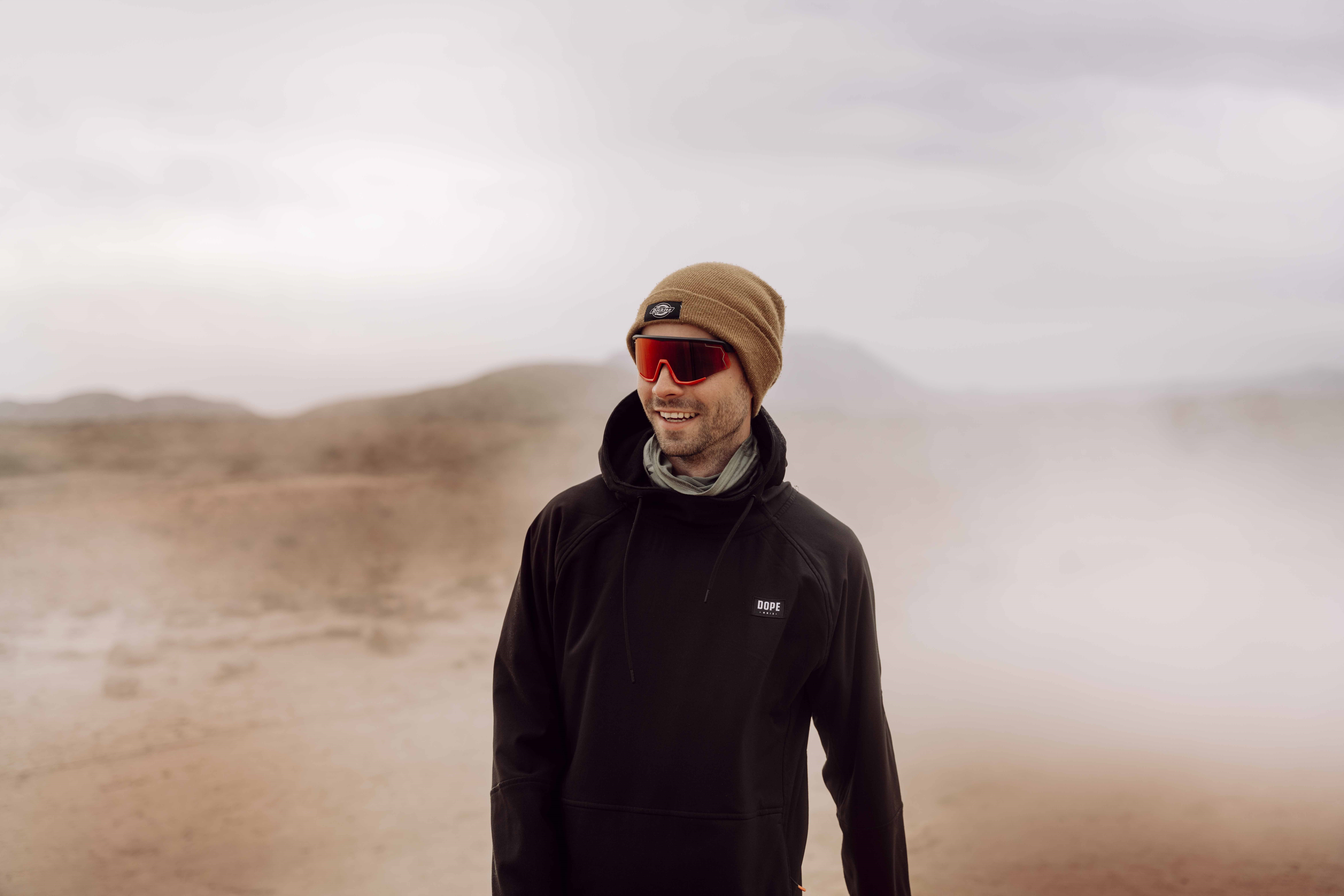 Ochelari Force Sonic negru/rosu, lentila rosie oglinda [6]