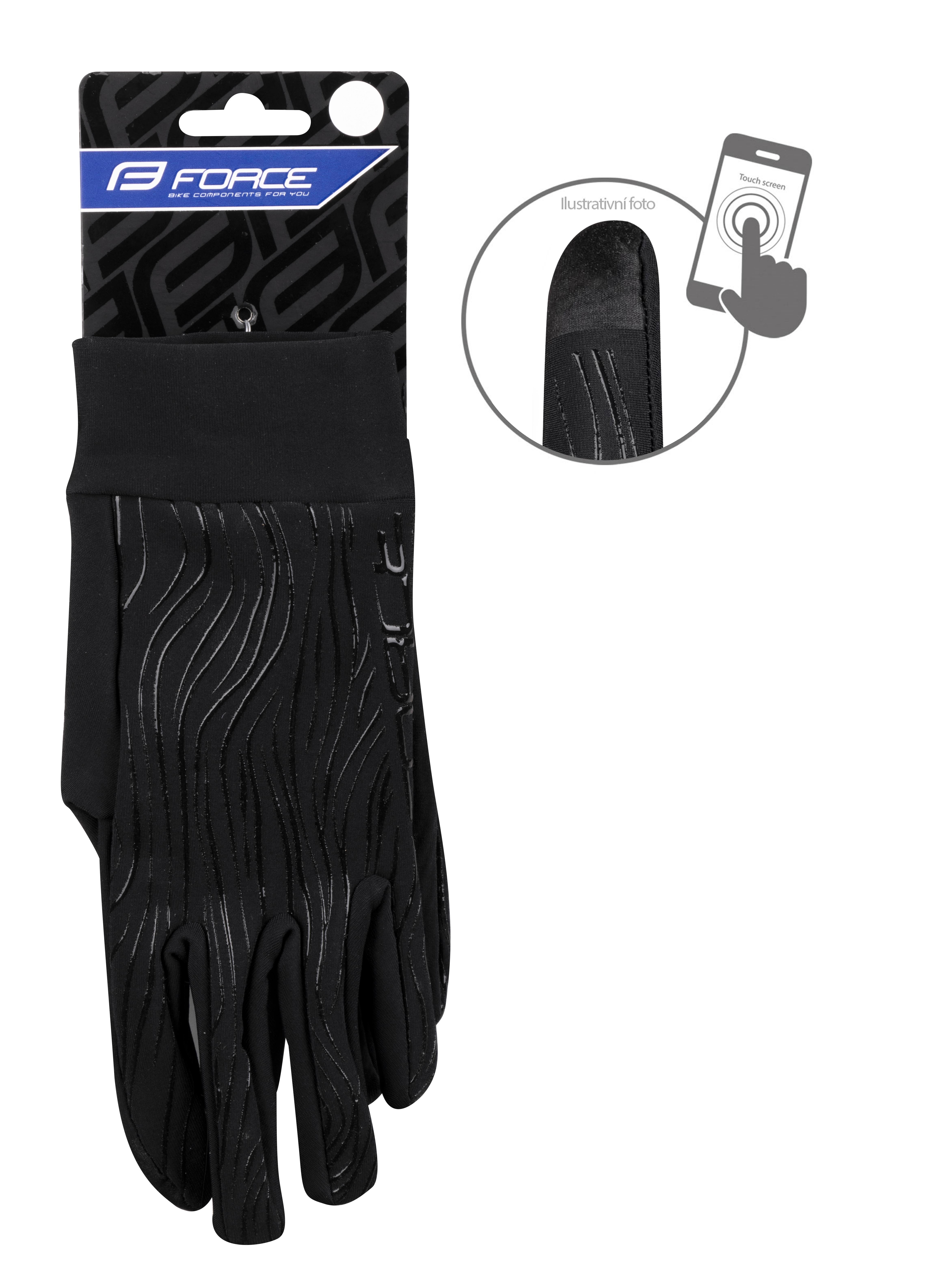 Manusi Force TIGER primavara-toamna, negru M [4]