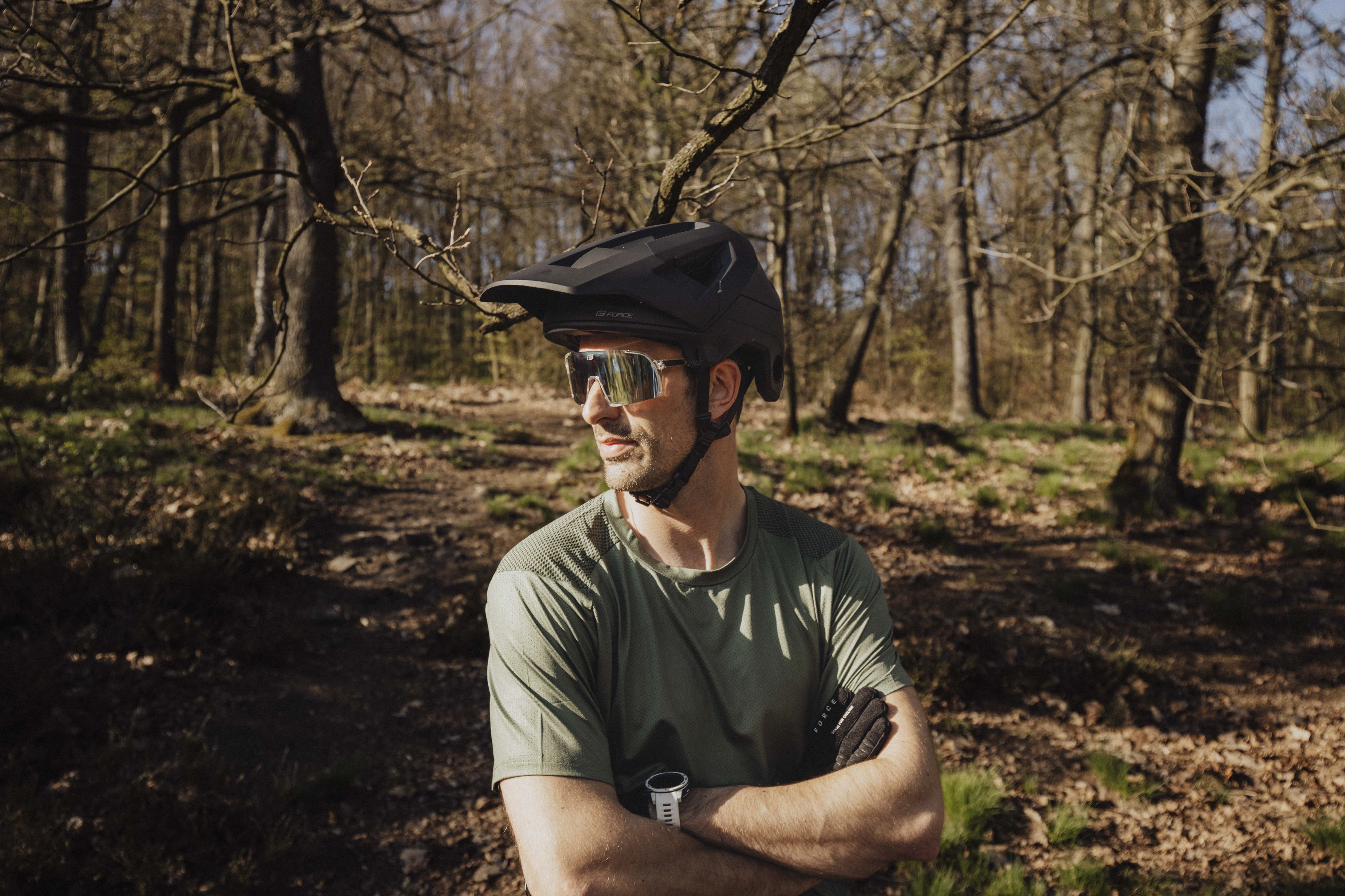 Casca full-face Force Venom Downhill, negru, S-M, 55-58cm [9]