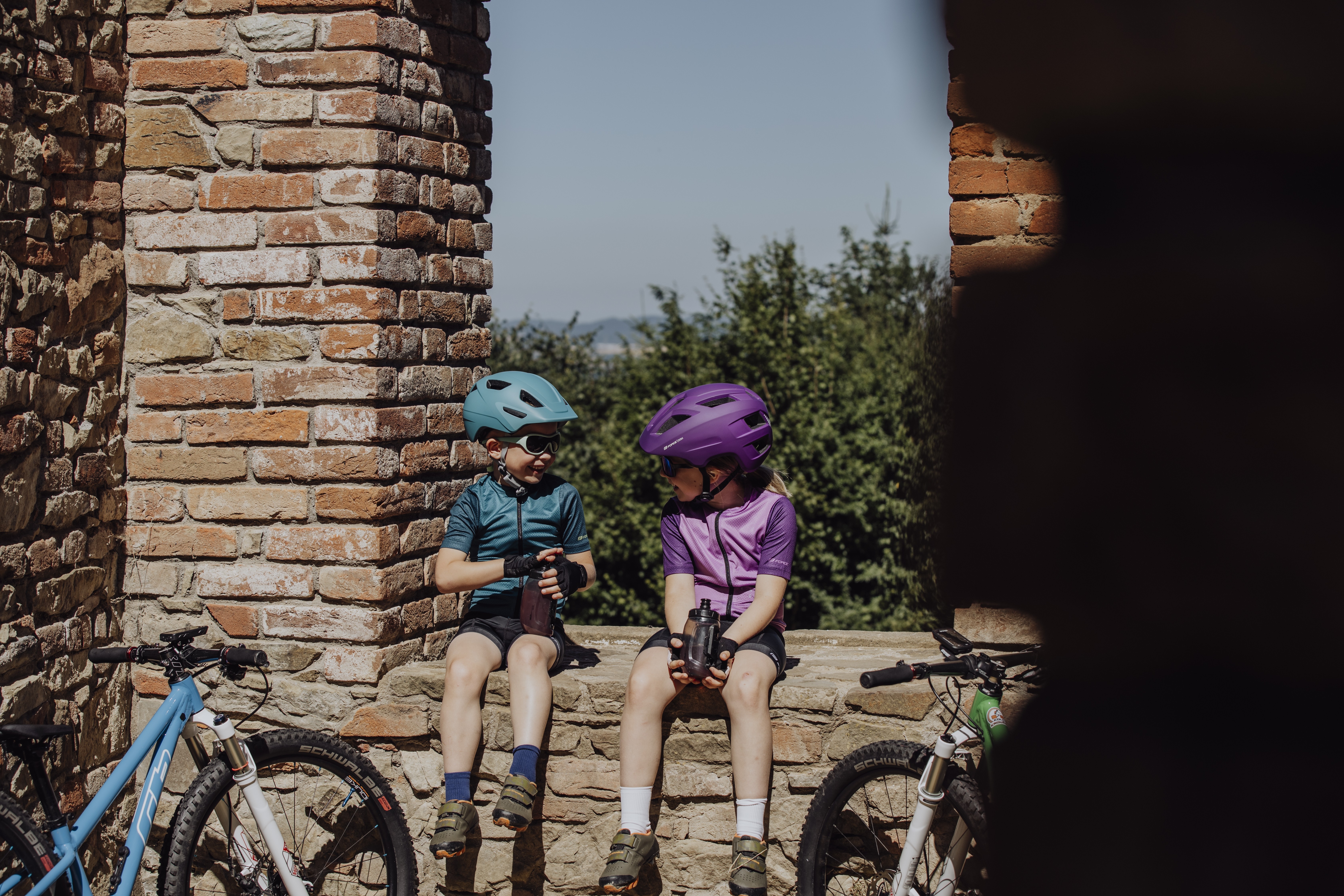 Casca Force Akita Junior turcoaz S/M, 52-57cm [8]