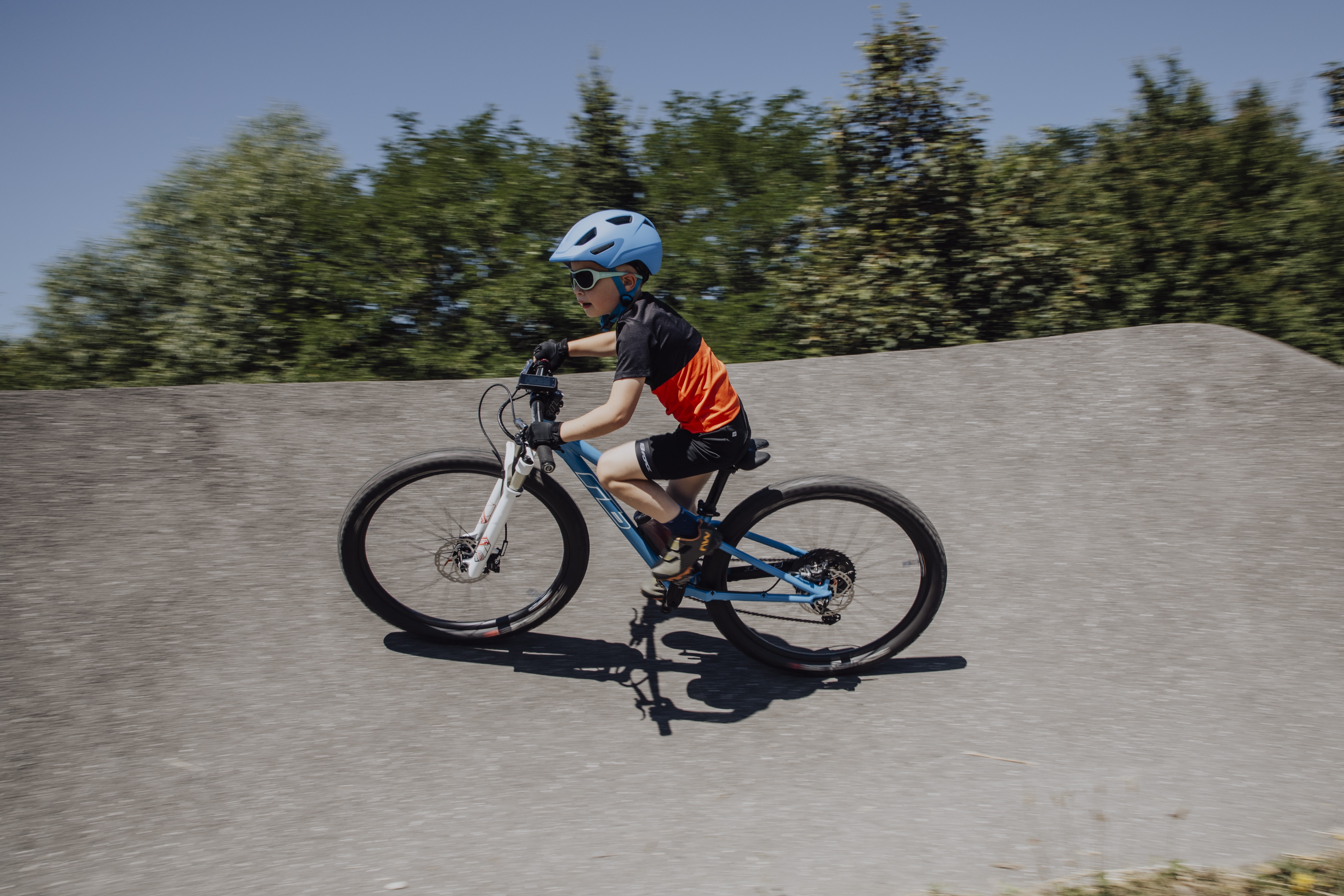 Casca Force Akita Junior albastra S/M, 52-57cm [6]