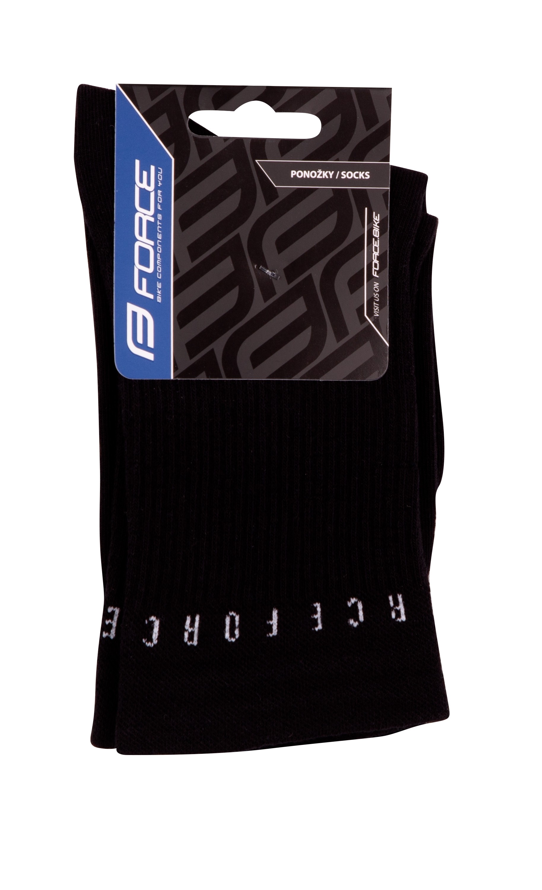 Sosete Force Snap negre L-XL/42-46 [2]