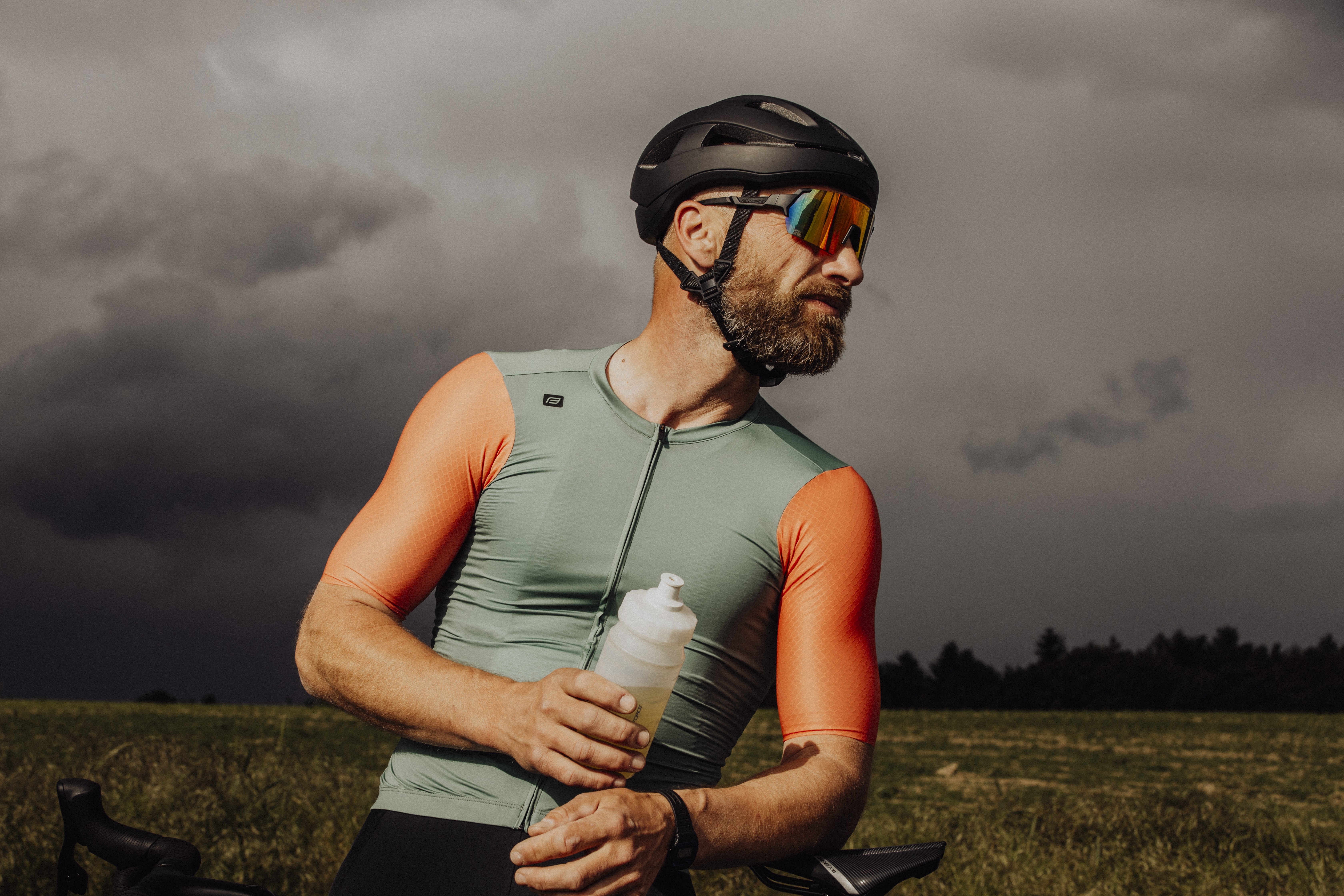 Ochelari Force Electra Negri, lentile rosii [5]