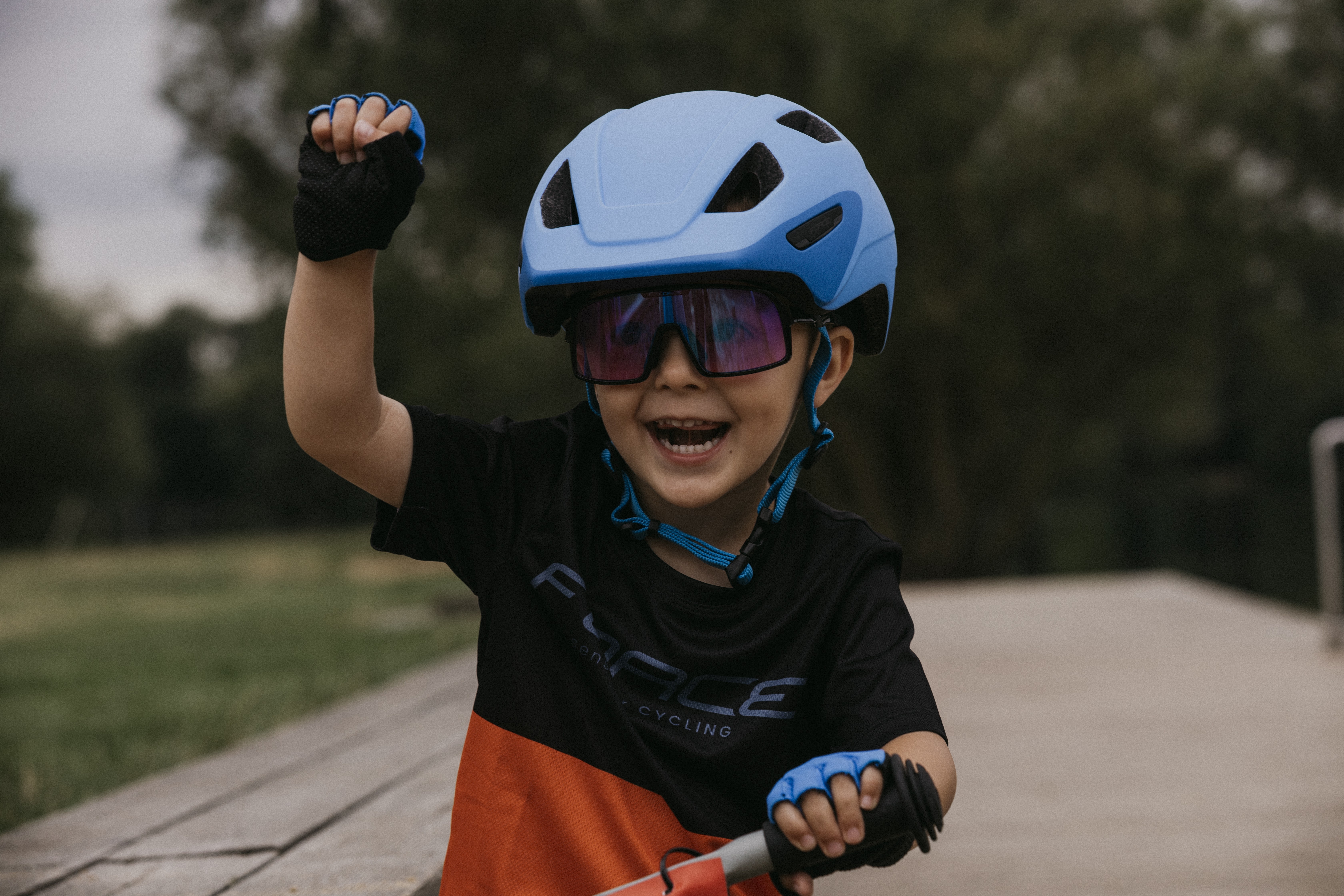 Ochelari Force VIBE junior, negru, lentile mov [8]