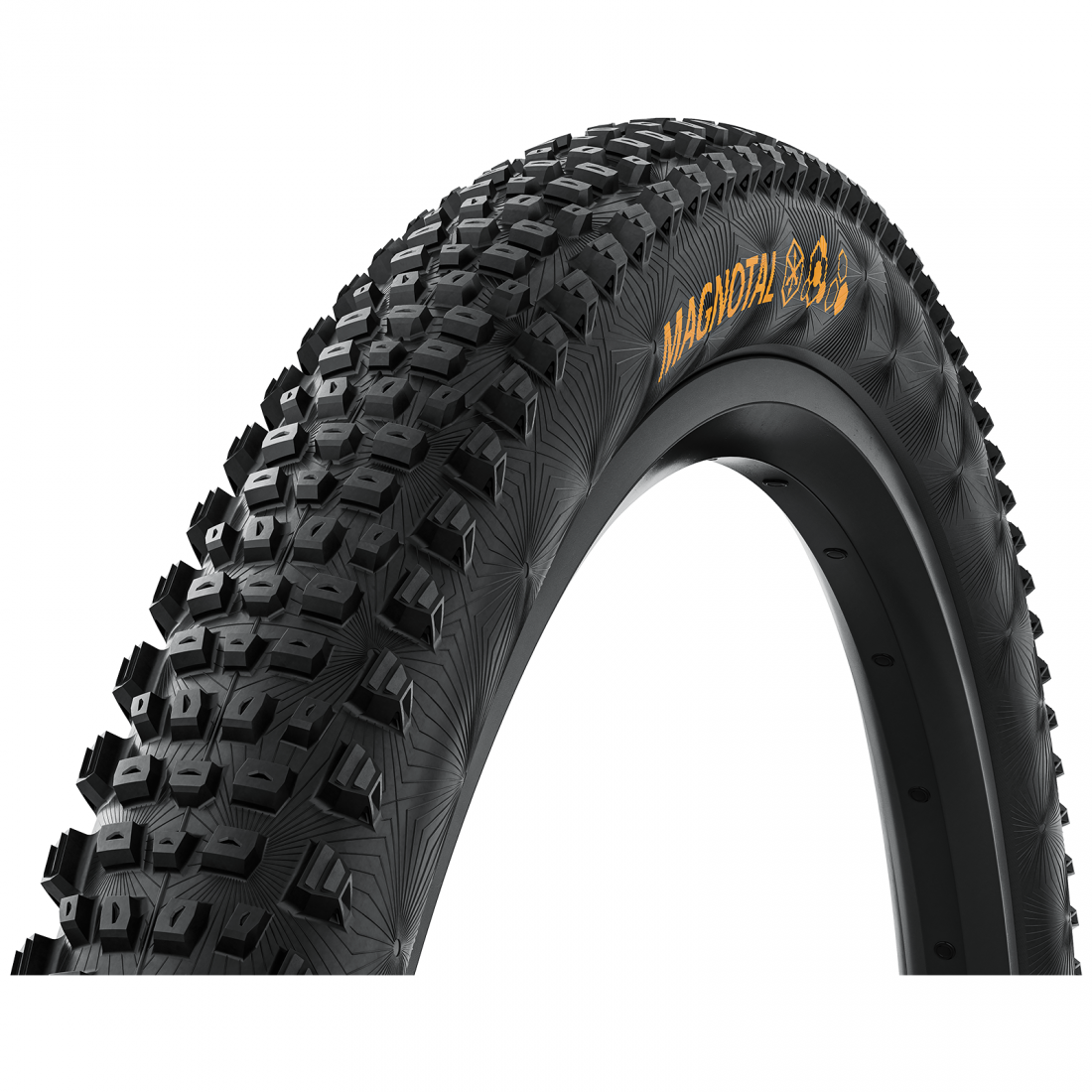 Piese biciclete - Anvelopa pliabila Continental Magnotal Trail Grip 60-622 (29 X 2.40) Grip comp, Tubeless Ready, black/black