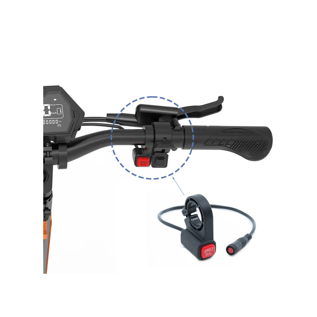 Comutator Single/Dual pentru Kukirin G3 Pro [Kugoo] [4]