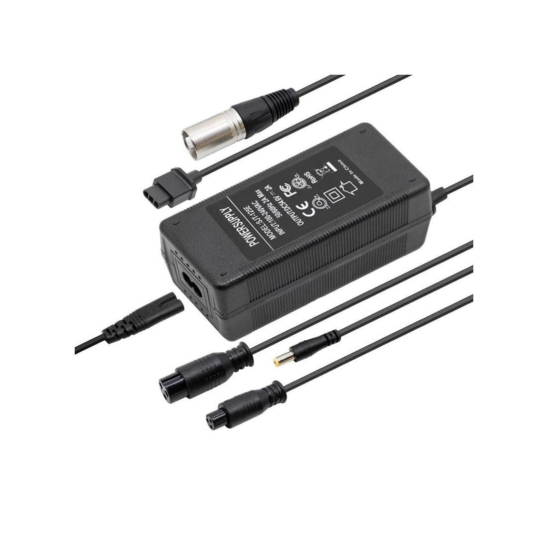 Accesorii trotinete electrice - Incarcator baterie trotineta multifunctional 36V - 52V 2A