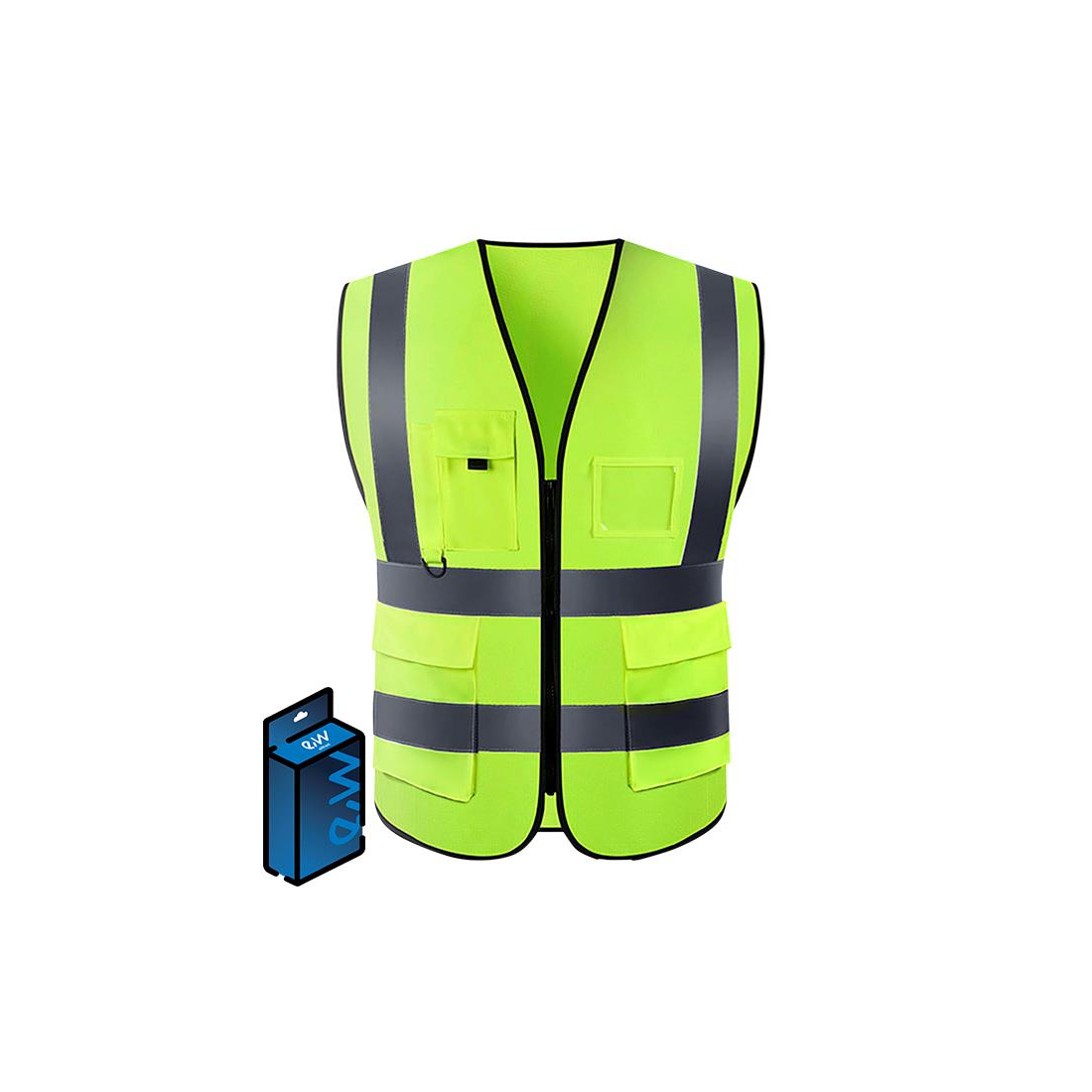 Reflectorizante - Vesta reflectorizanta cu buzunare E-Wheel