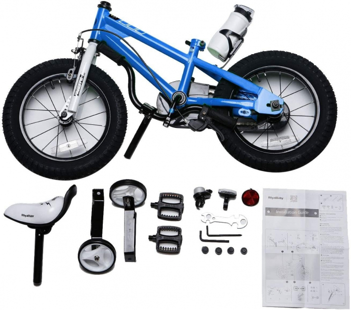 Bicicleta RoyalBaby Freestyle 16'' Blue [4]