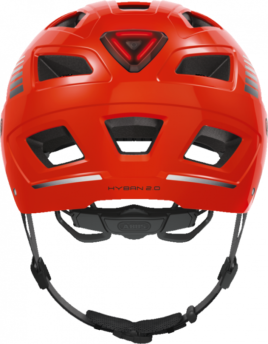 Casca ABUS Hyban 2.0, Signal Orange, M (52-58 cm) [2]