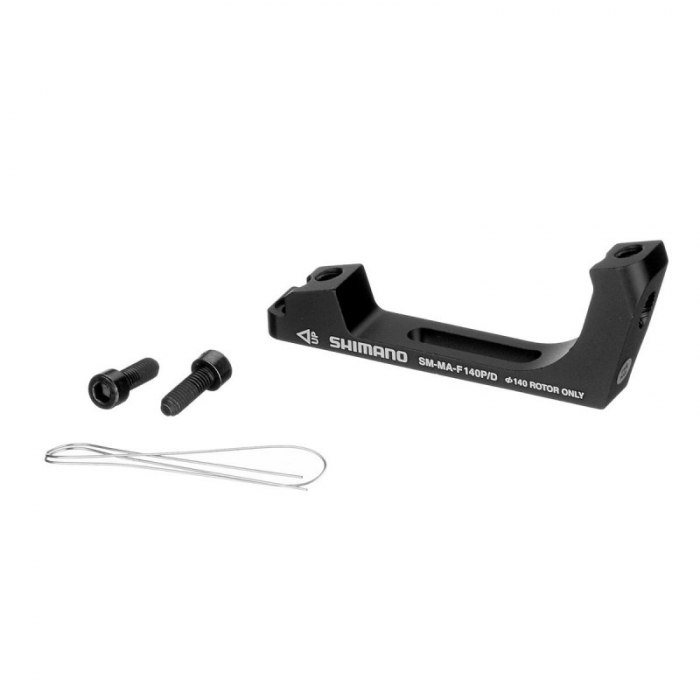 Adaptor etrier fata Shimano SM-MA-F140P/D Post/Flat 140mm negru [3]