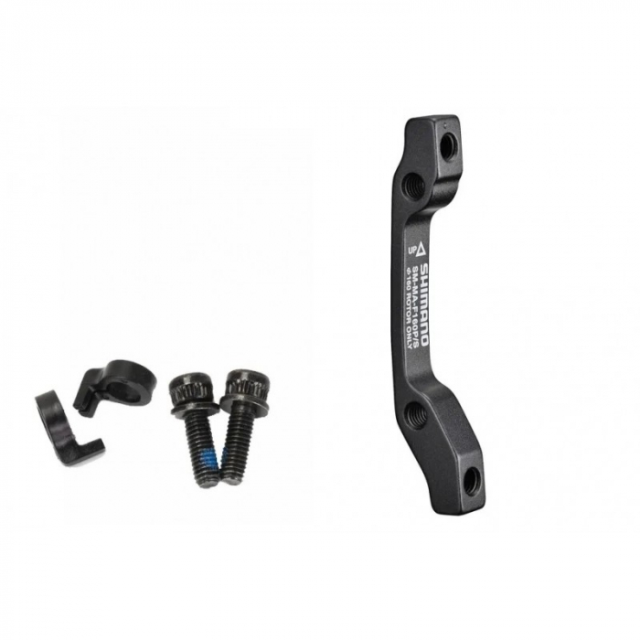 Adaptor etrier fata Shimano SM-MA-F160P/S Postmount/Stand 160mm negru [2]